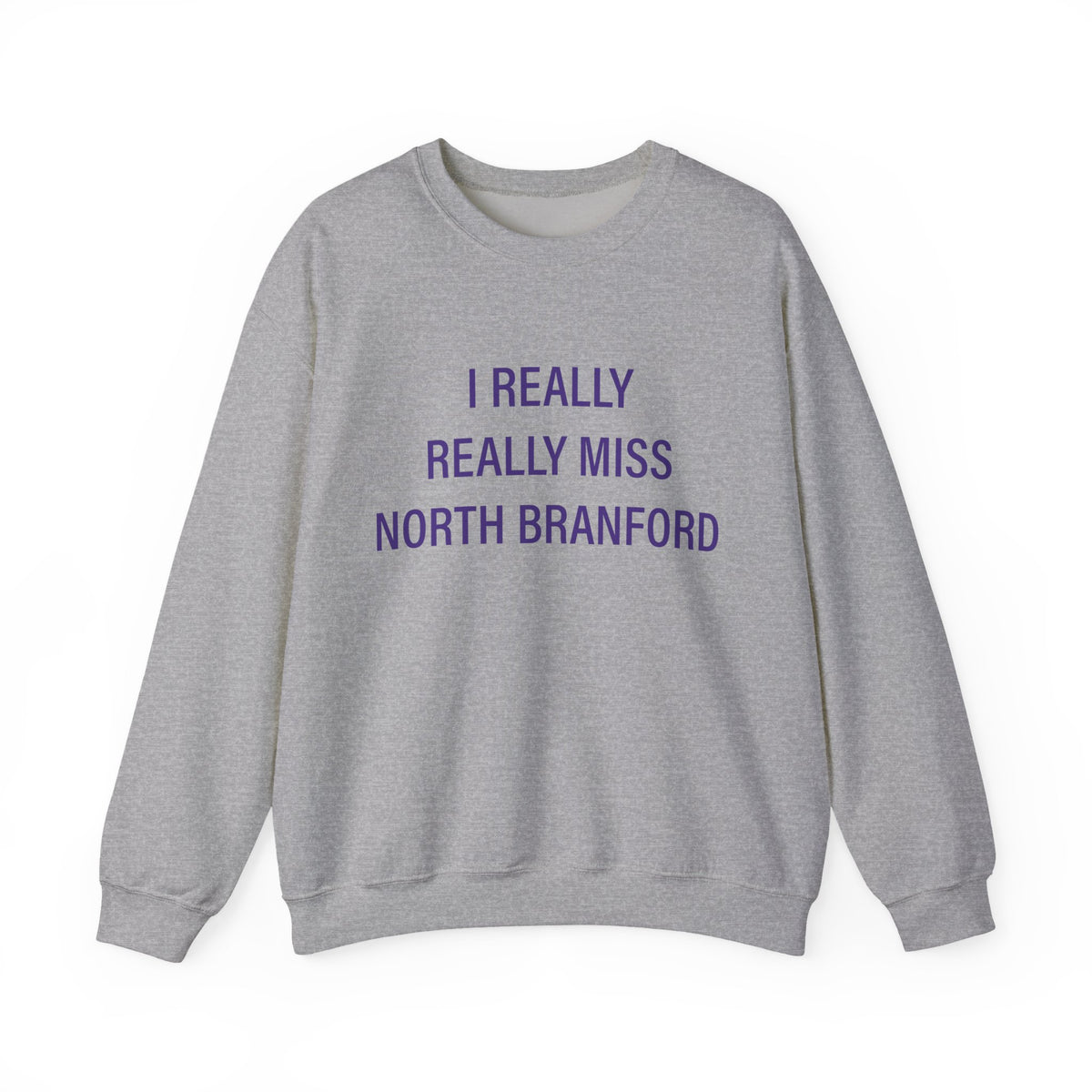 I Really Really Miss North Branford Unisex Heavy Blend™ Crewneck Sweatshirt