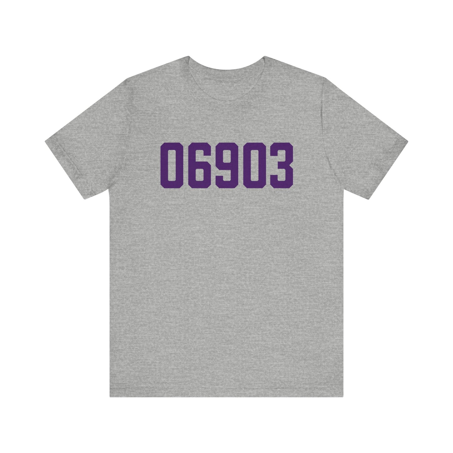 06903 Stamford Connecticut Zip Code Unisex Jersey Short Sleeve T-Shirt
