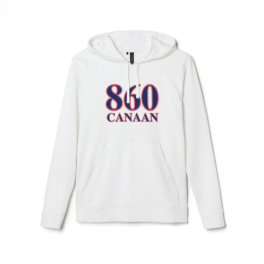 860 Canaan Red White & Blue adidas Unisex Fleece Hoodie