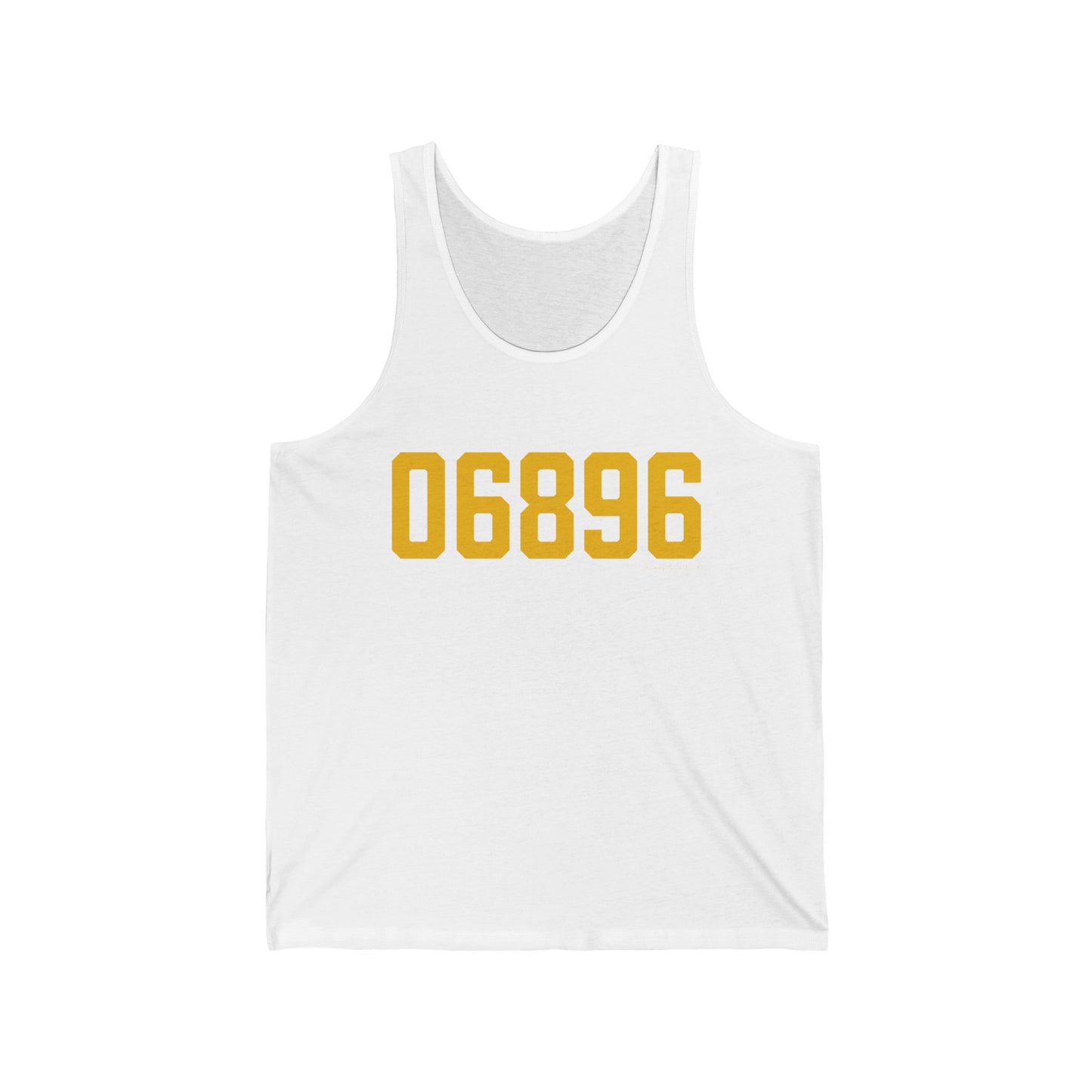 06896 Redding Connecticut Zip Code Unisex Jersey Tank Top
