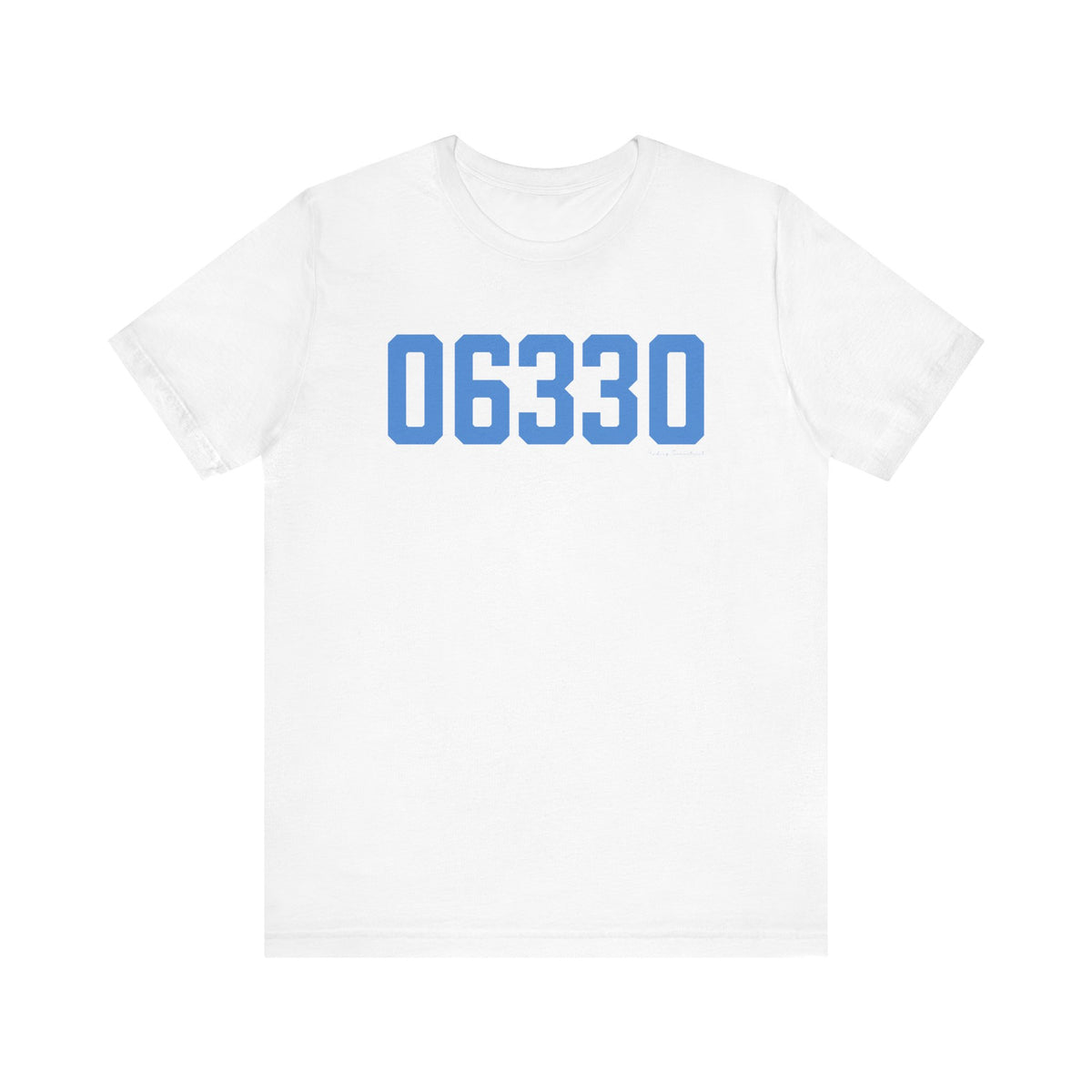 06330 Sprague Connecticut Zip Code Unisex Jersey Short Sleeve T-Shirt