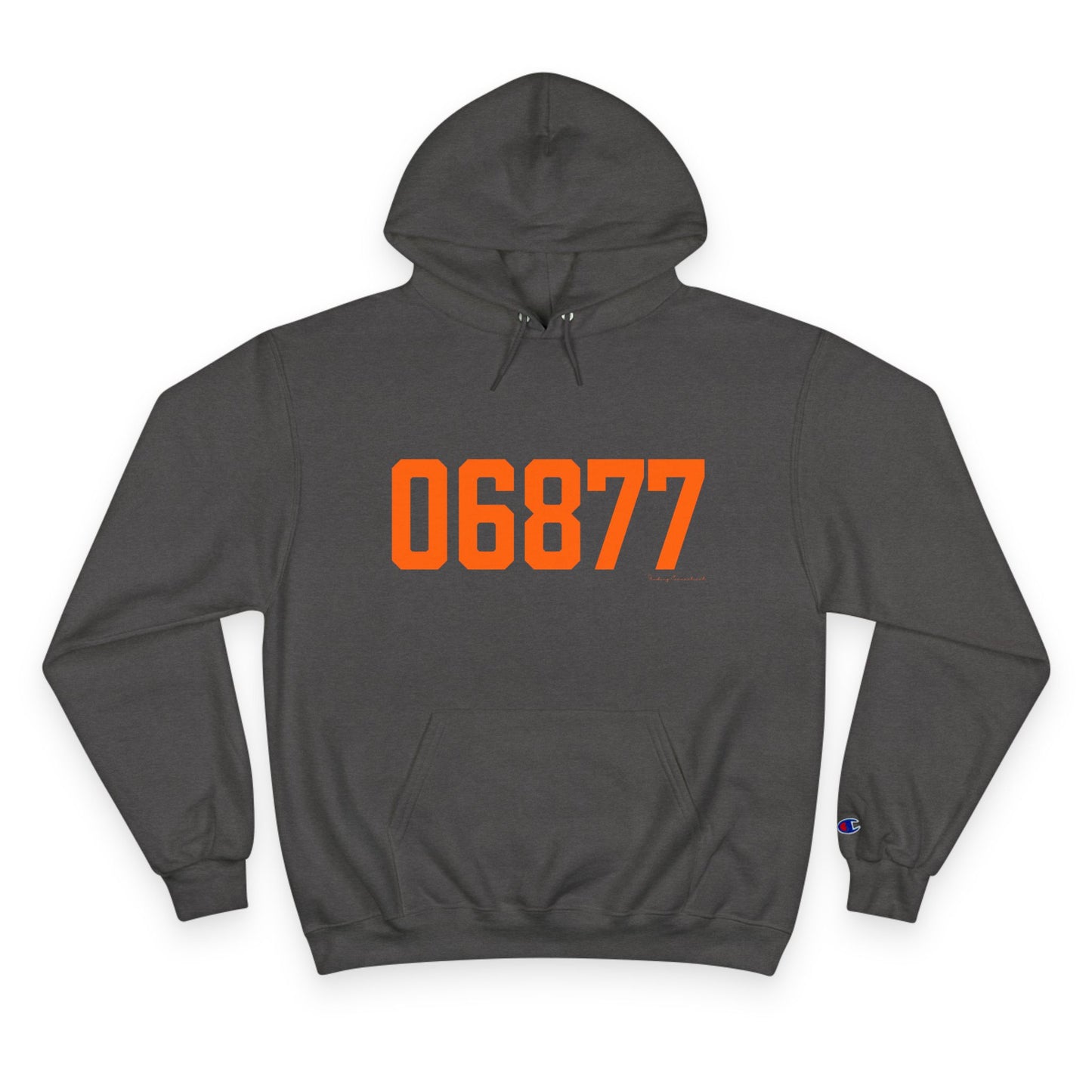 06877 Ridgefield Connecticut Zip Code Champion Hoodie Sweatshirts