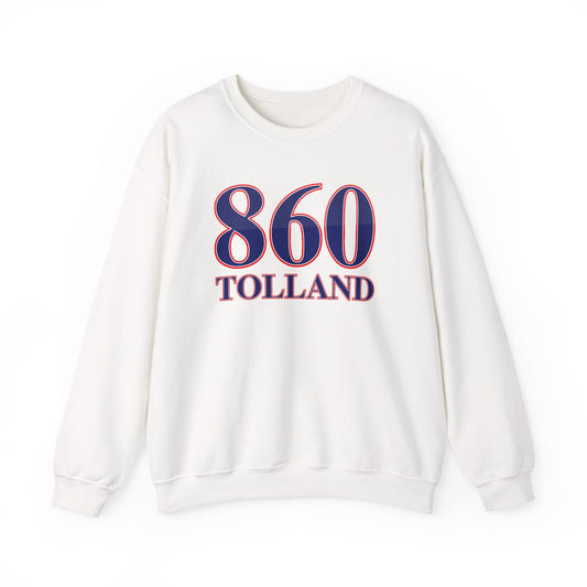 860 Tolland Red White & Blue Unisex Heavy Blend™ Crewneck Sweatshirt