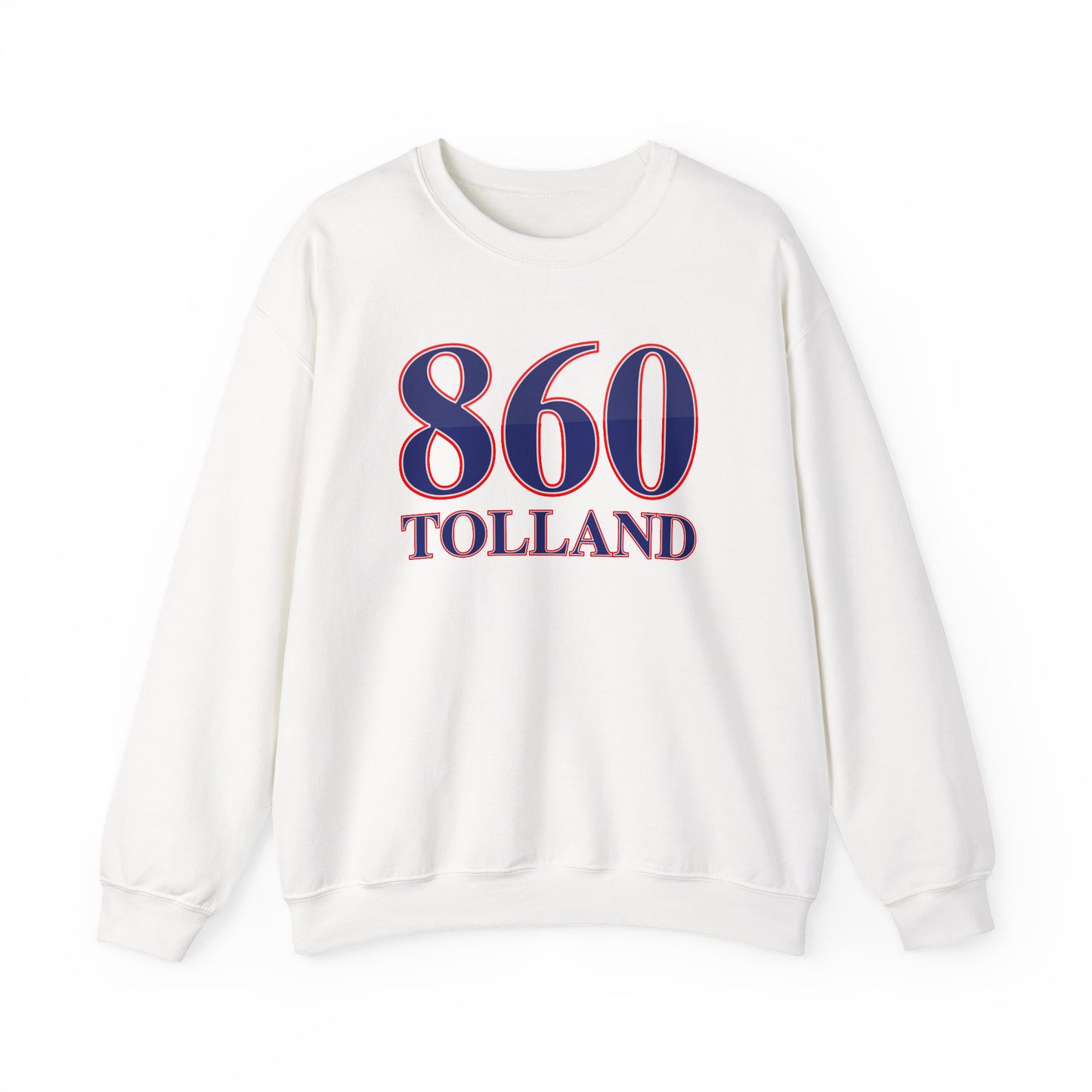 860 Tolland Red White & Blue Unisex Heavy Blend™ Crewneck Sweatshirt