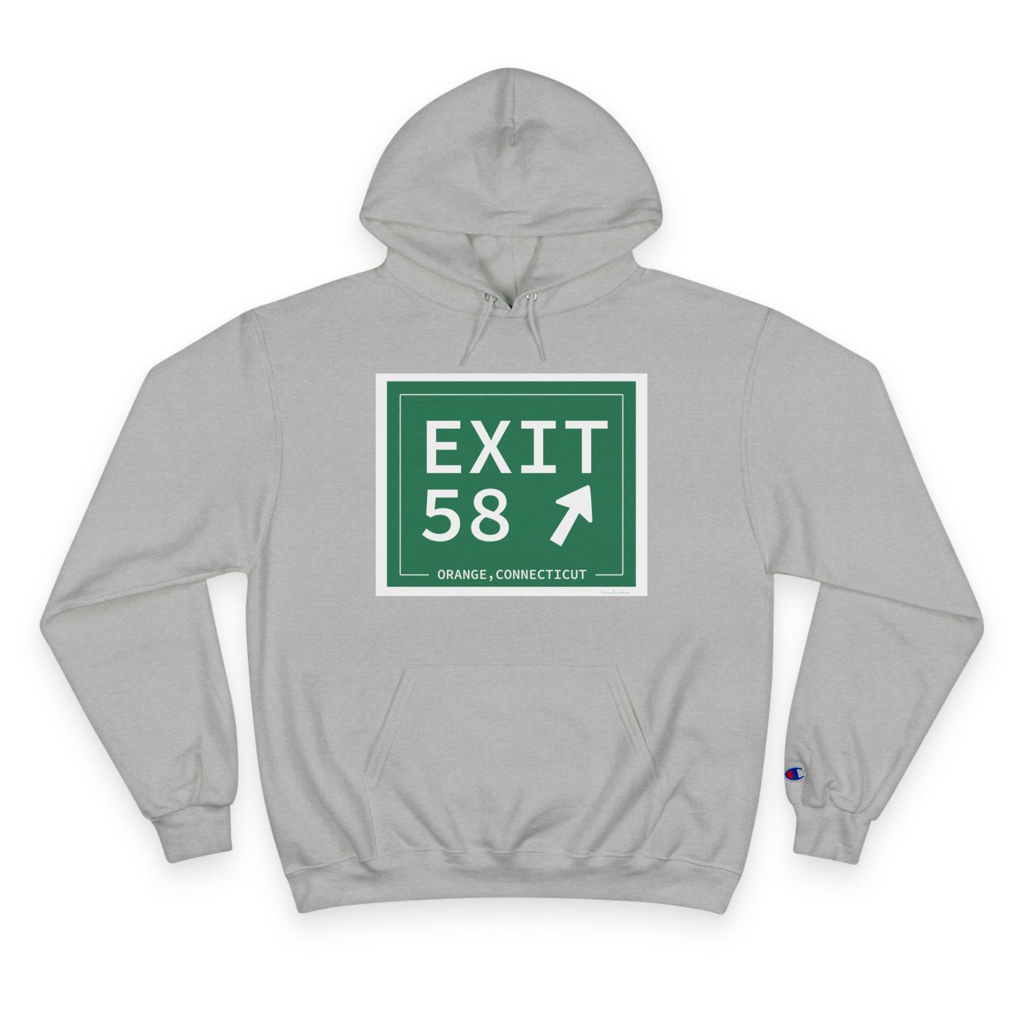 Vintage Exit 58 WCP Sign Champion Hoodie