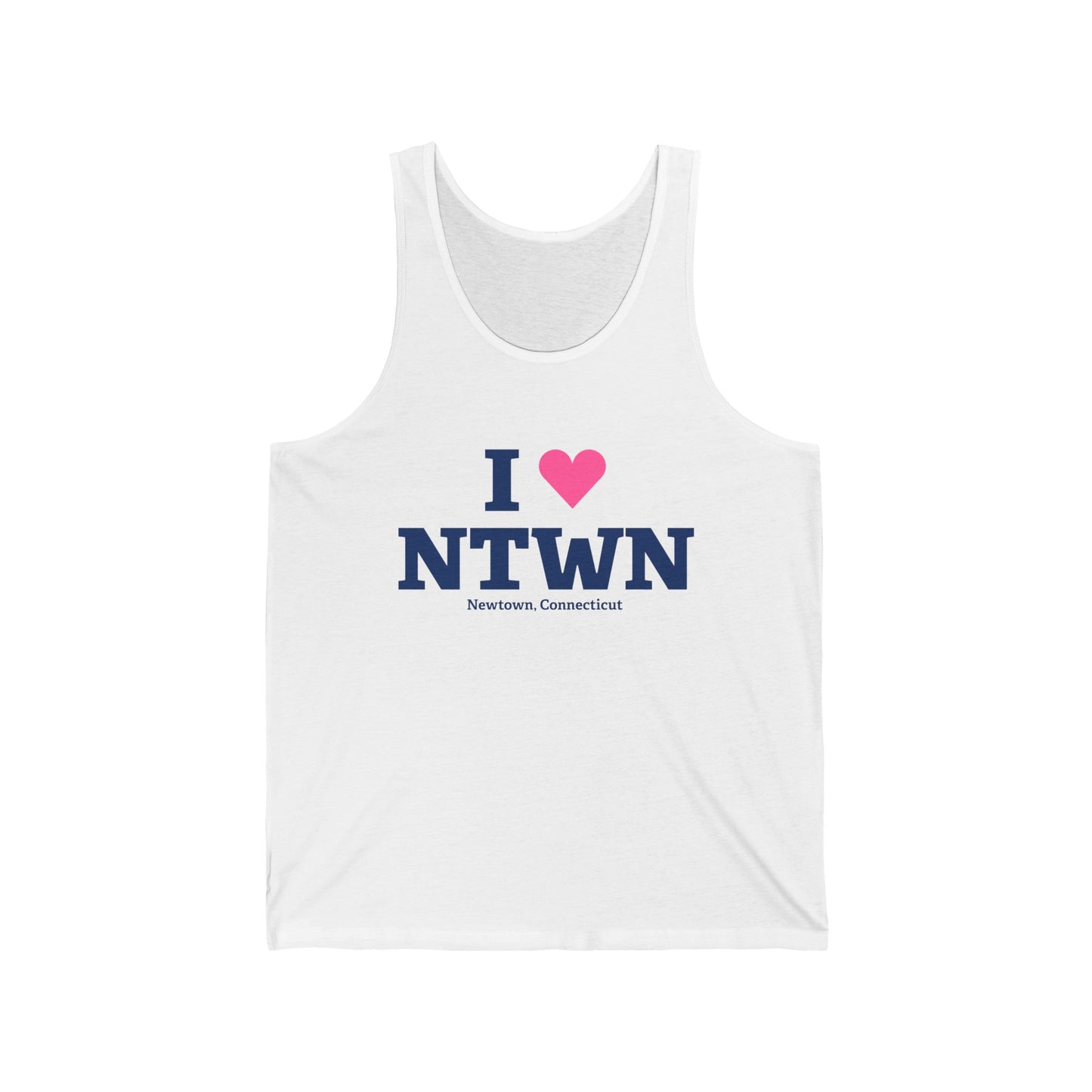 I Heart NTWN Unisex Jersey Tank Top