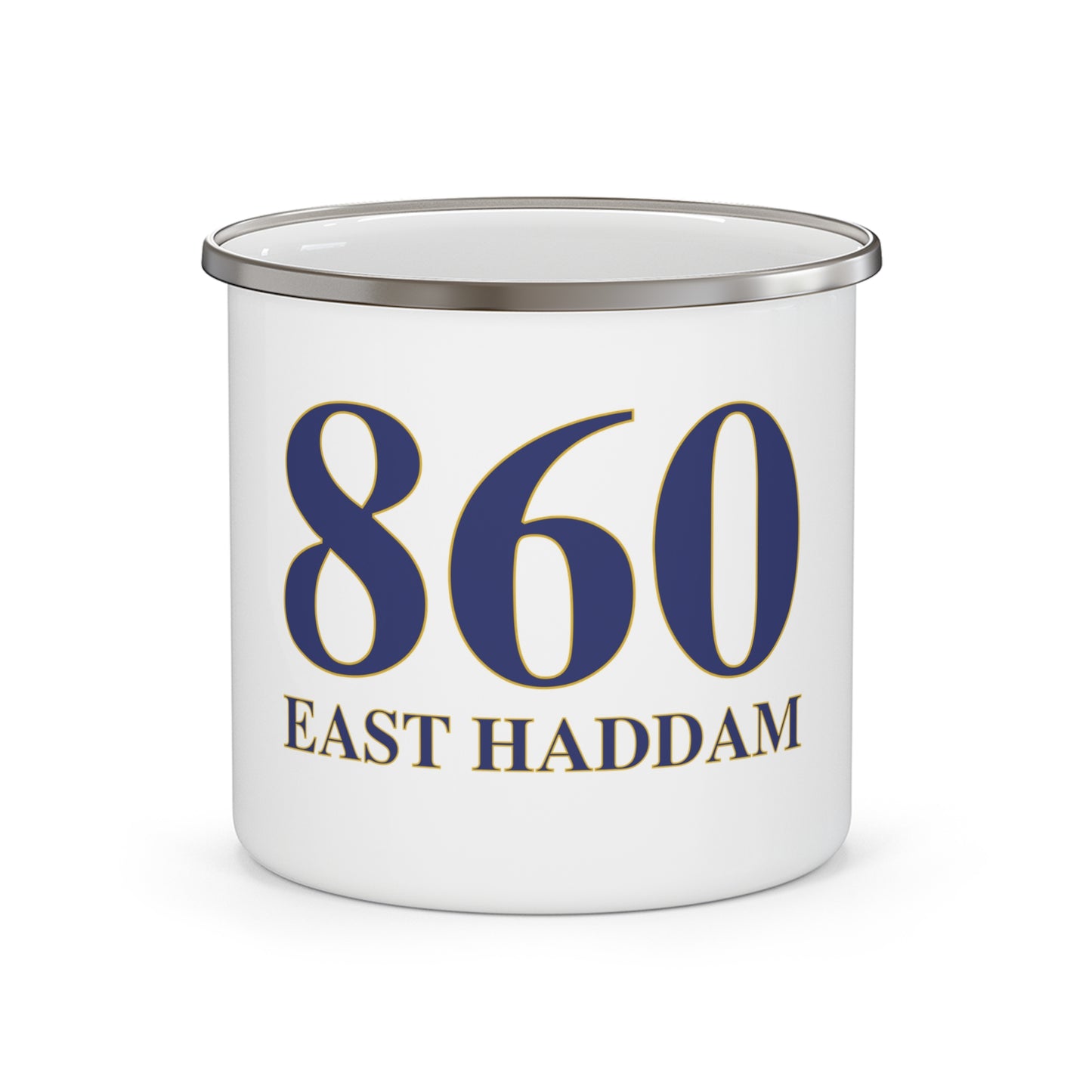 860 East Haddam Enamel Camping Mug