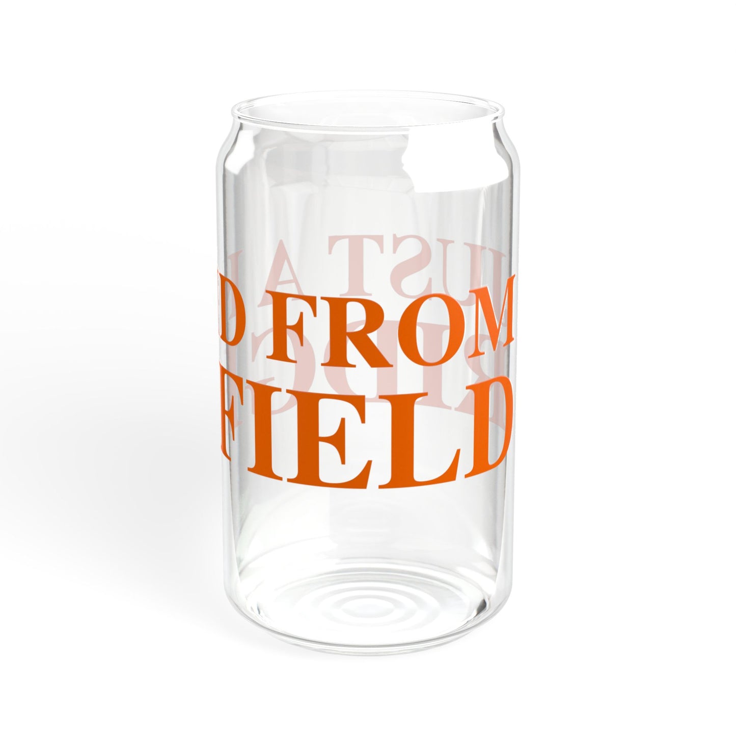 Just a kid from Ridgefield Sipper Glass, 16oz