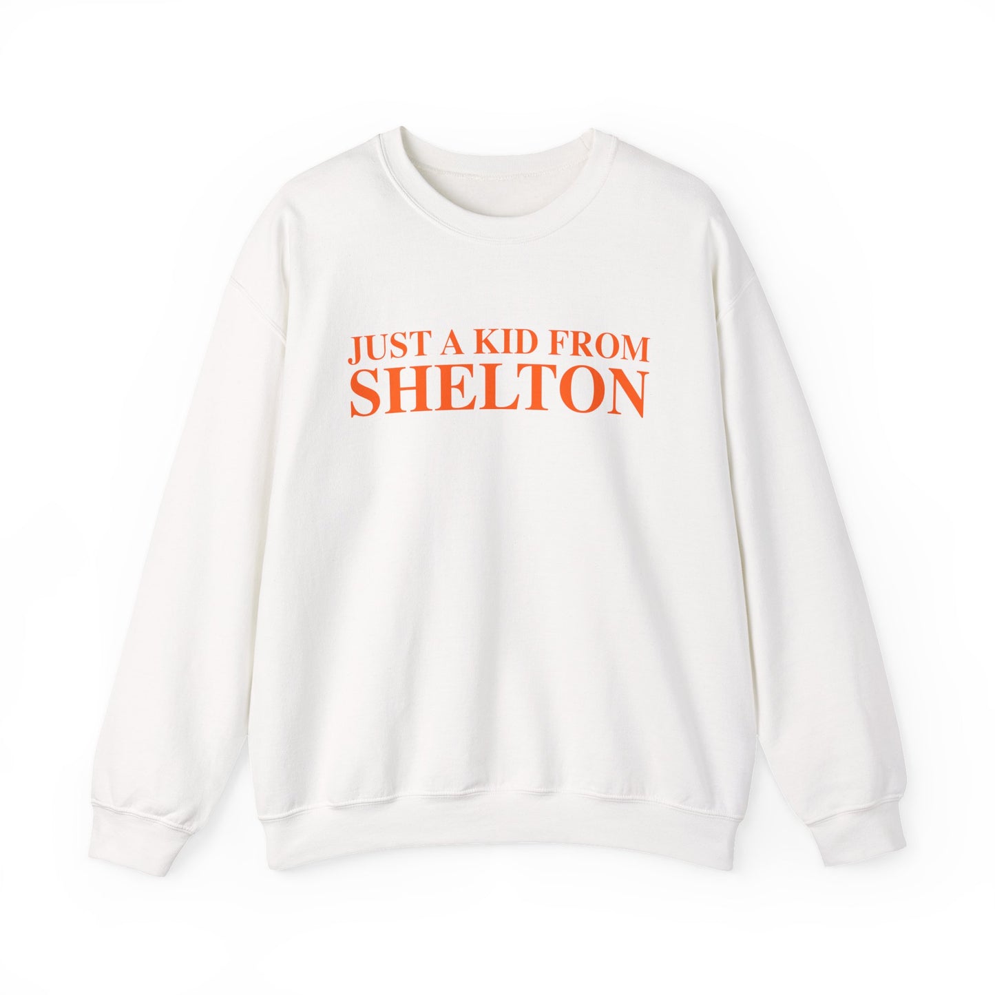 Just a kid from Shelton Unisex Heavy Blend™ Crewneck Sweatshirt