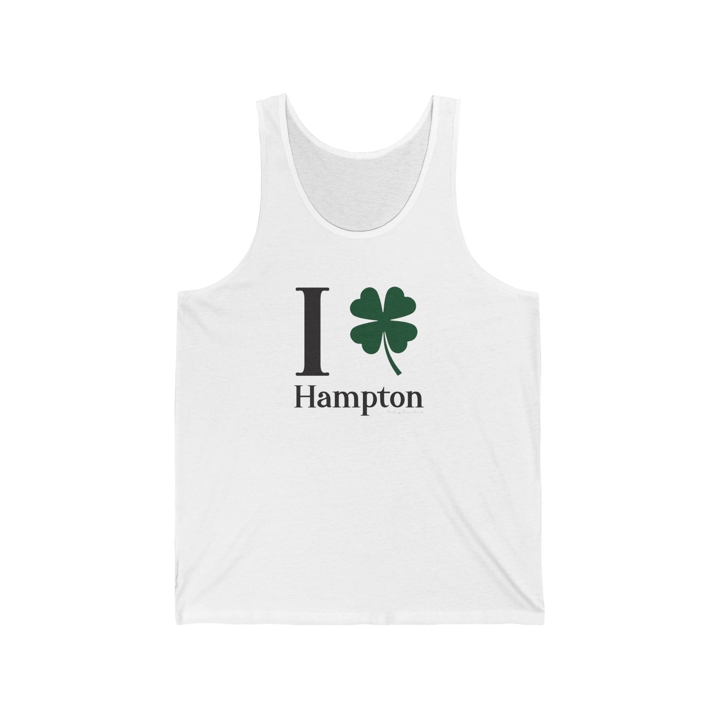 I Clover Hampton Unisex Jersey Tank Top