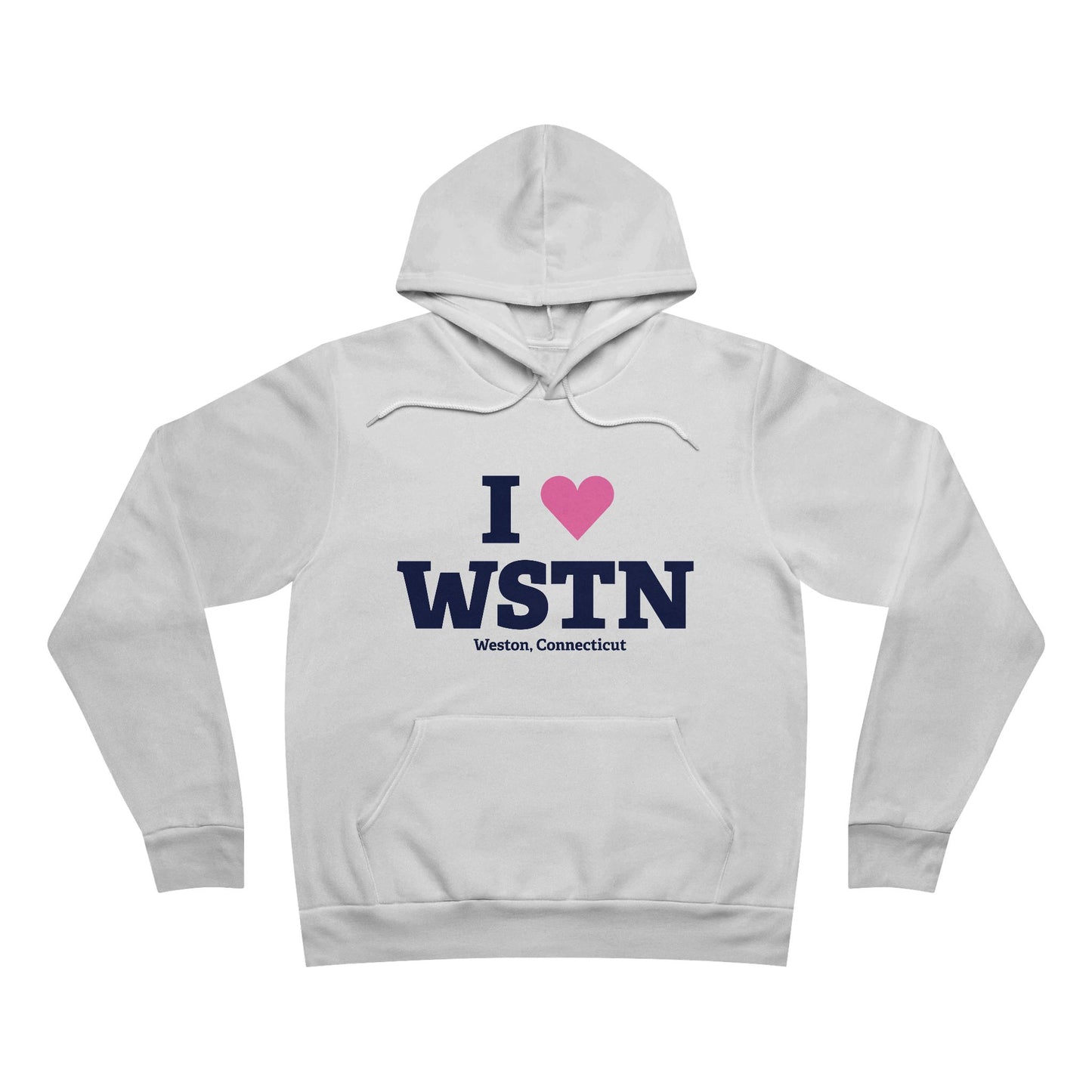 I Heart WSTN Unisex Sponge Fleece Pullover Hoodie