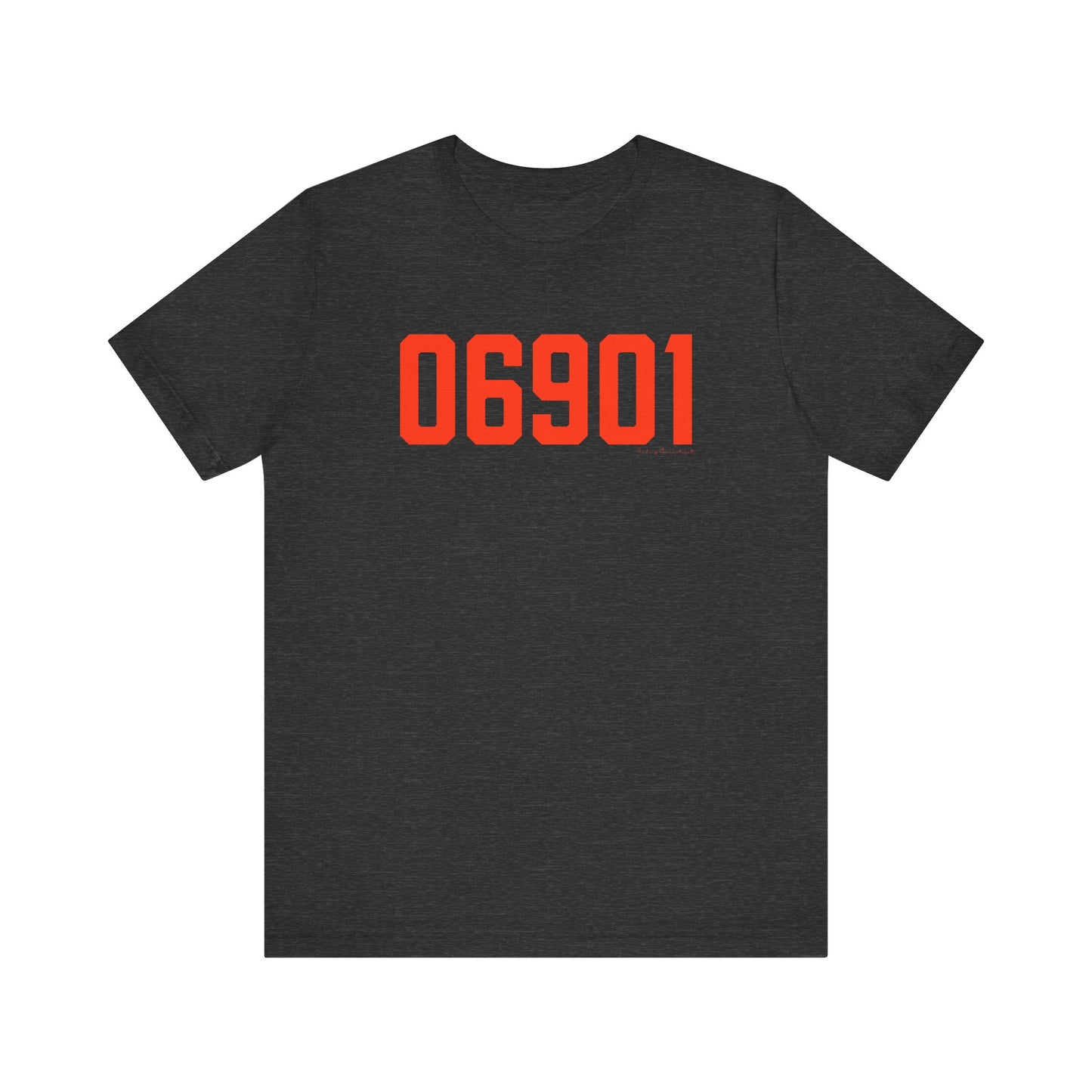 06901 Stamford Connecticut Zip Code Unisex Jersey Short Sleeve T-Shirt
