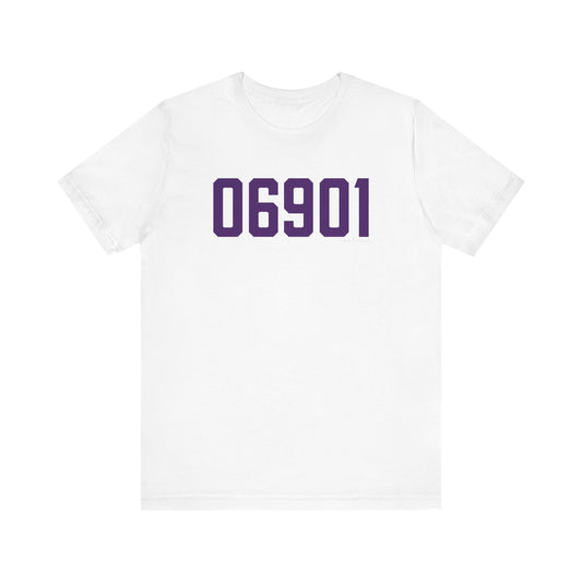 06901 Stamford Connecticut Zip Code Unisex Jersey Short Sleeve T-Shirt