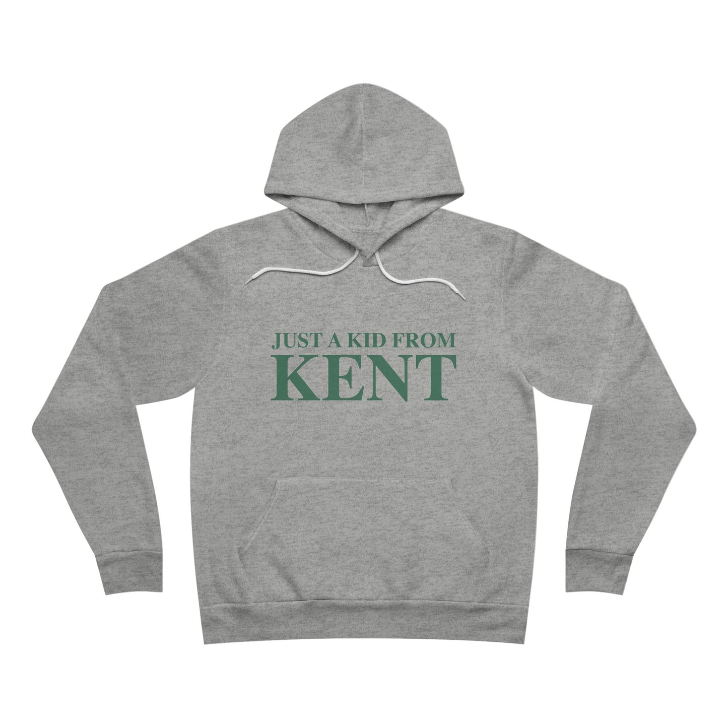 Just a kid from Kent Unisex Sponge Fleece Pullover Hoodie