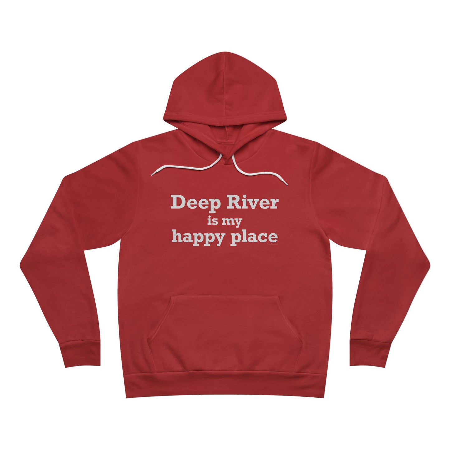 Deep River is My Happy Place Unisex Sponge Fleece Pullover Hoodie