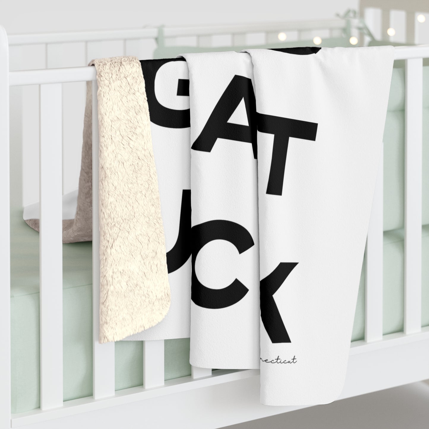 Saugatuck Vision Sherpa Fleece Blanket