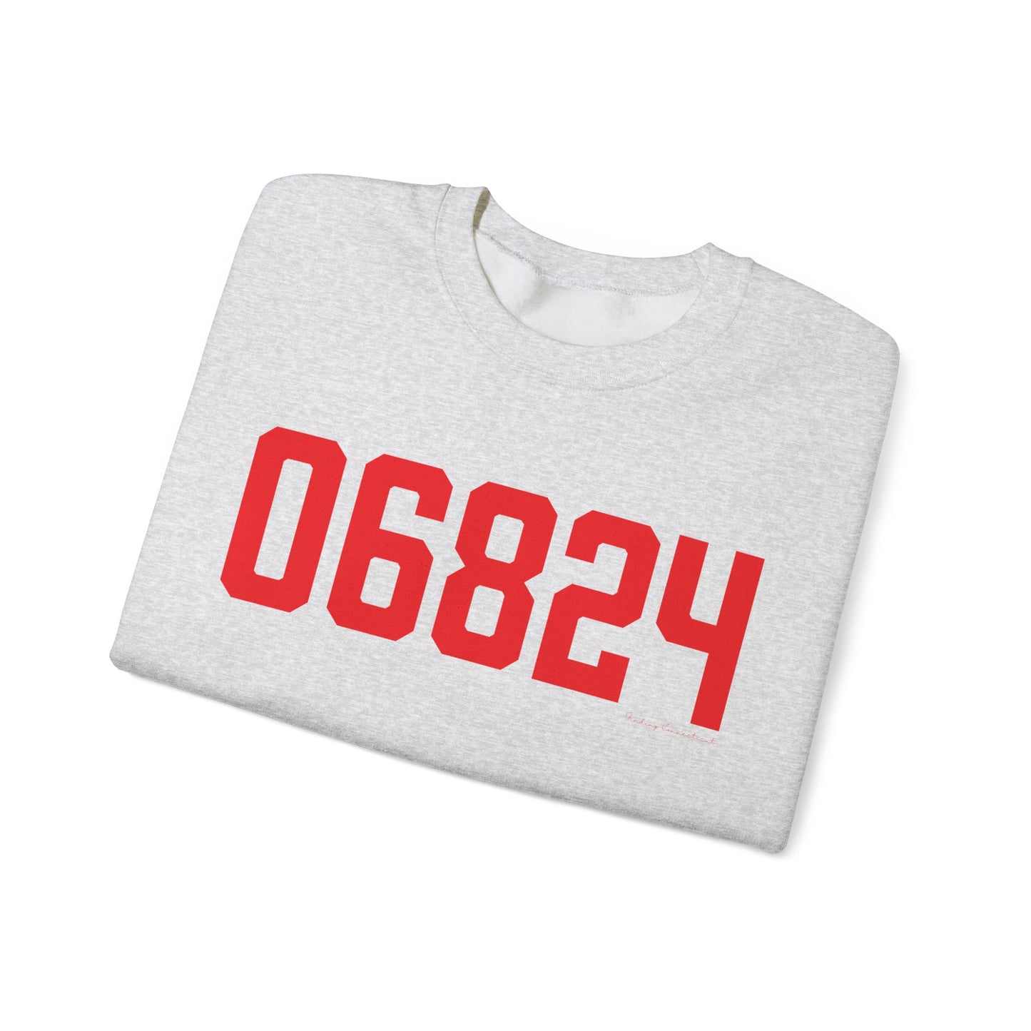 06824 Fairfield Connecticut Zip Code Unisex Heavy Blend™ Crewneck Sweatshirt