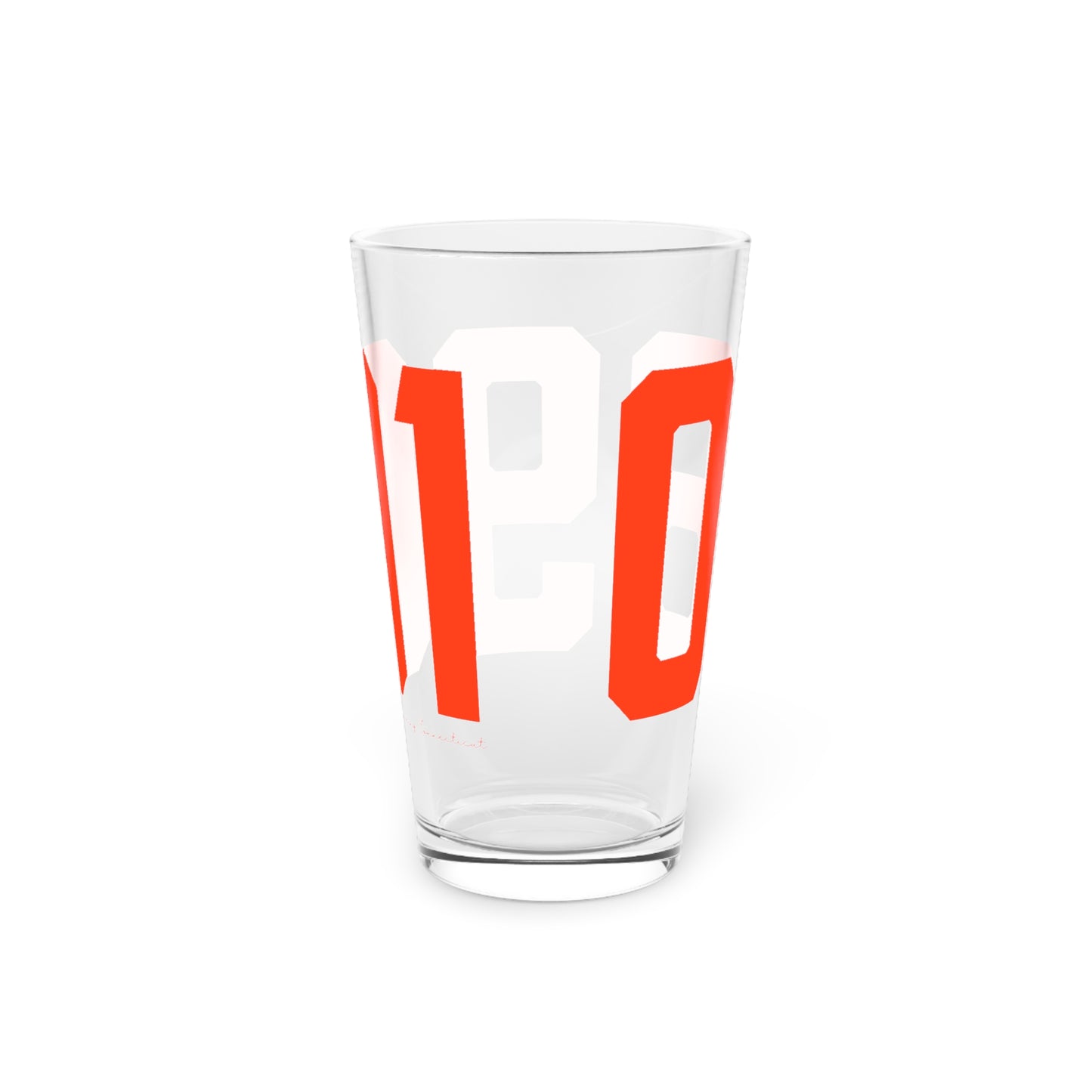 06901 Stamford Connecticut Zip Code Pint Glass, 16oz