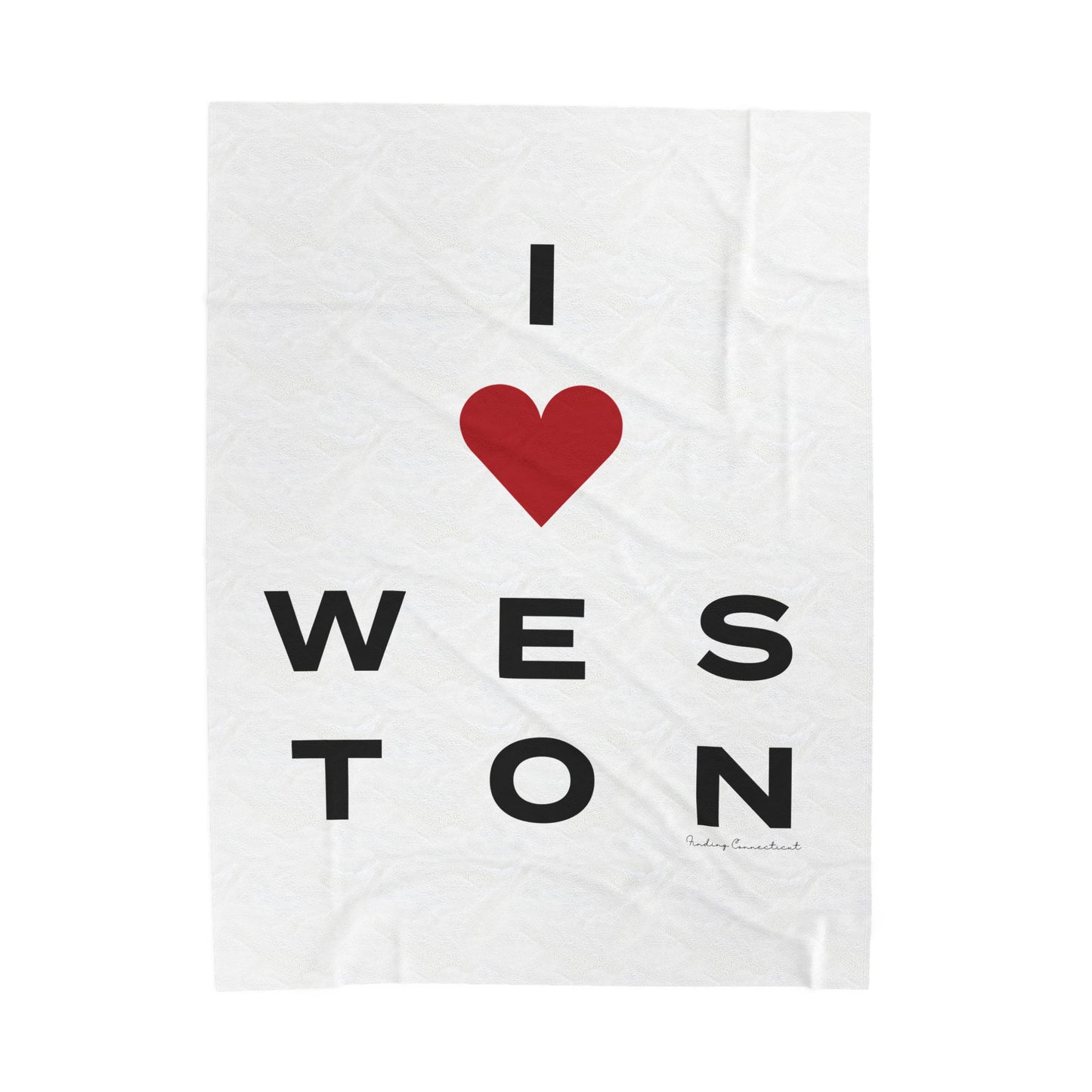 Weston Vision Velveteen Plush Blanket