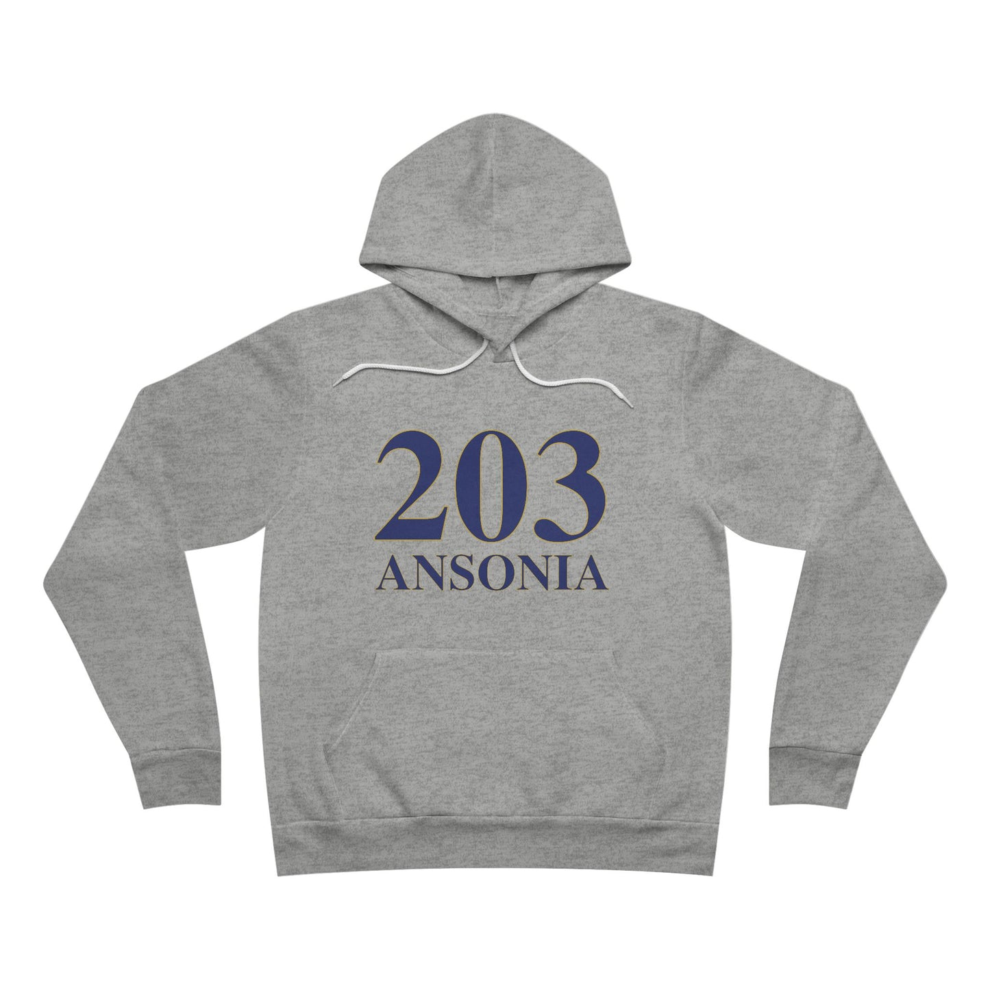 203 Ansonia Unisex Sponge Fleece Pullover Hoodie