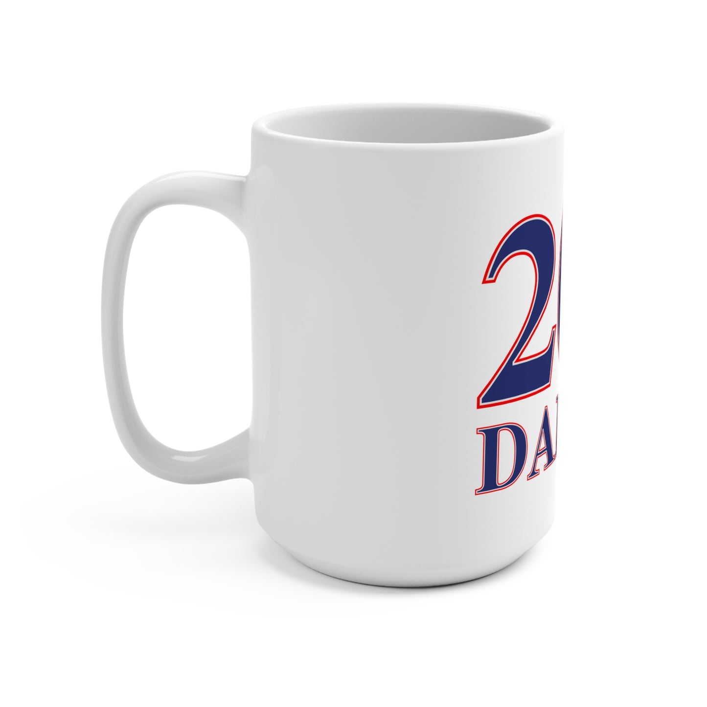 203 Darien Red White & Blue Mug 15oz