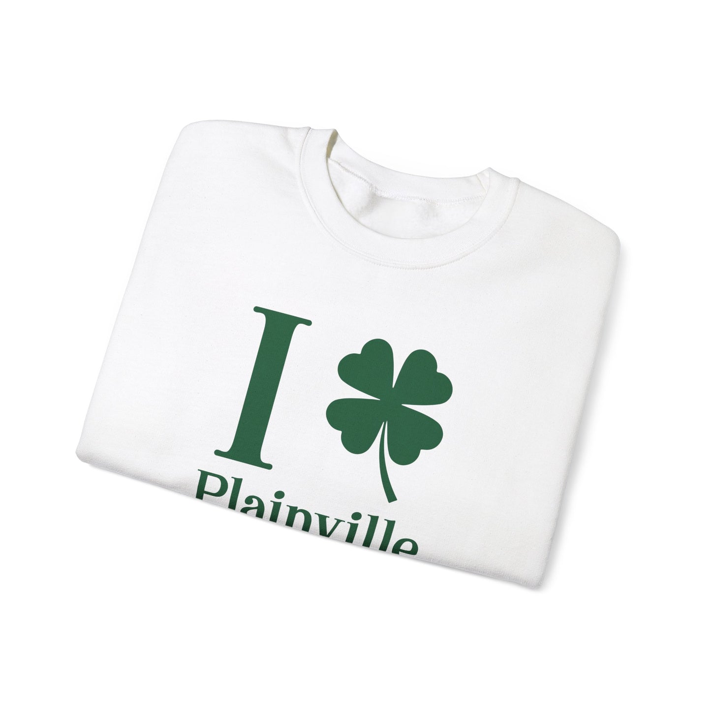 I Clover Plainville Unisex Heavy Blend™ Crewneck Sweatshirt