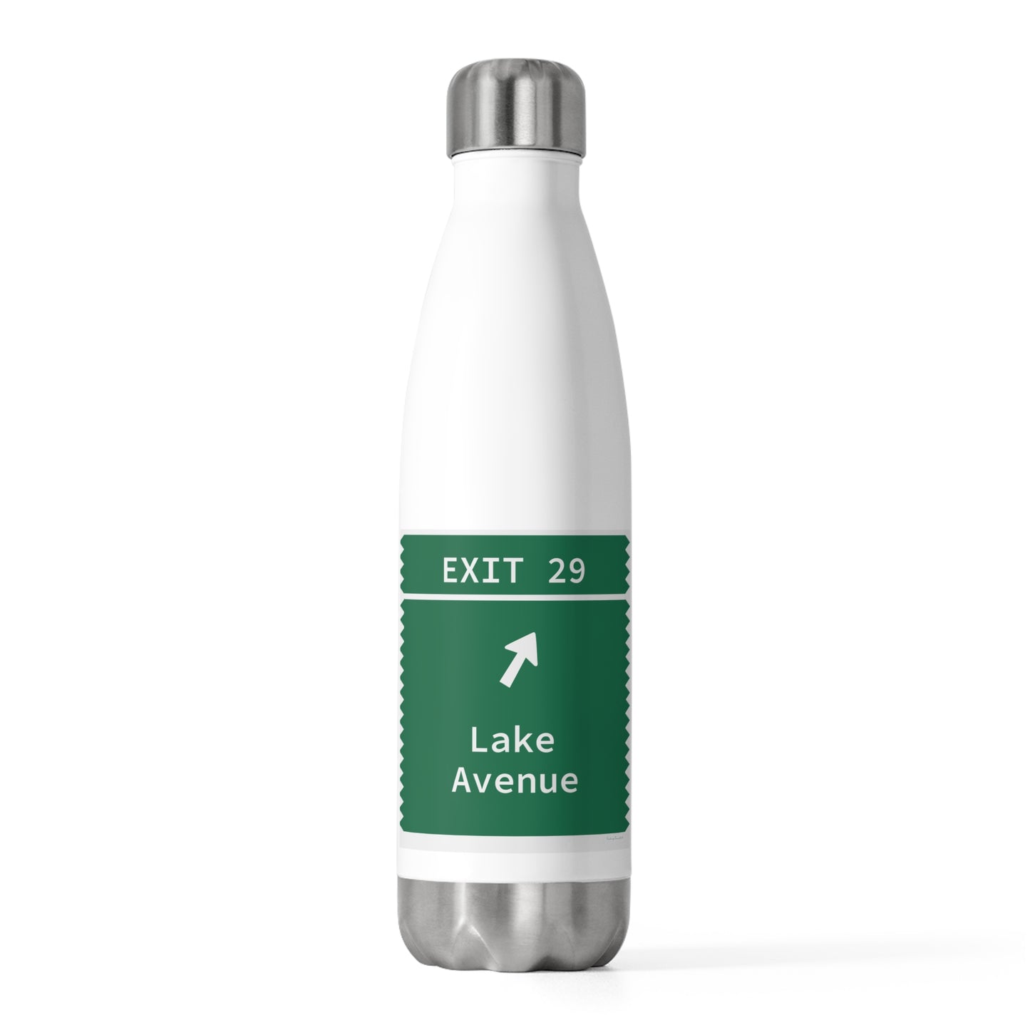 Vintage Merritt Parkway Exit 29 Sign 20oz Insulated Bottle