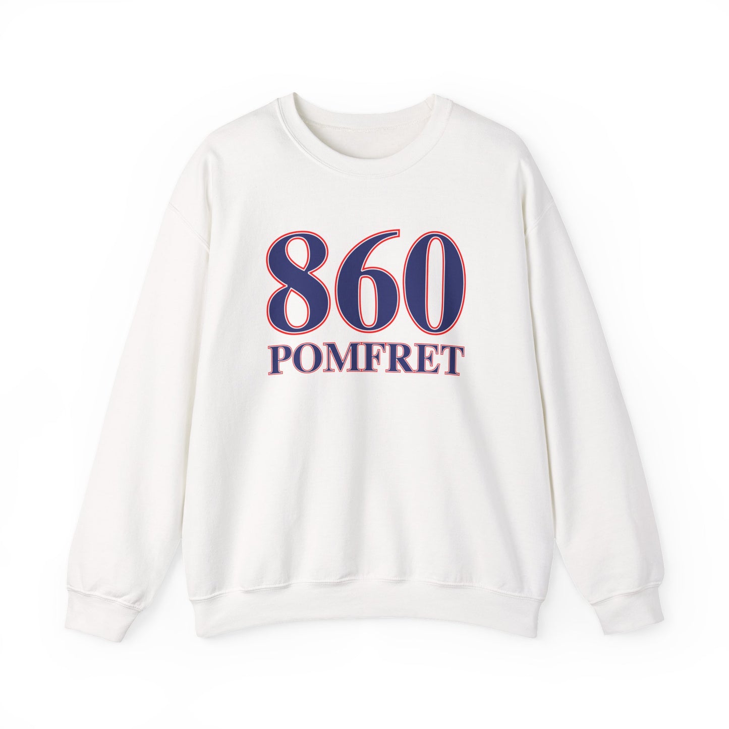 860 Pomfret Red White & Blue Unisex Heavy Blend™ Crewneck Sweatshirt