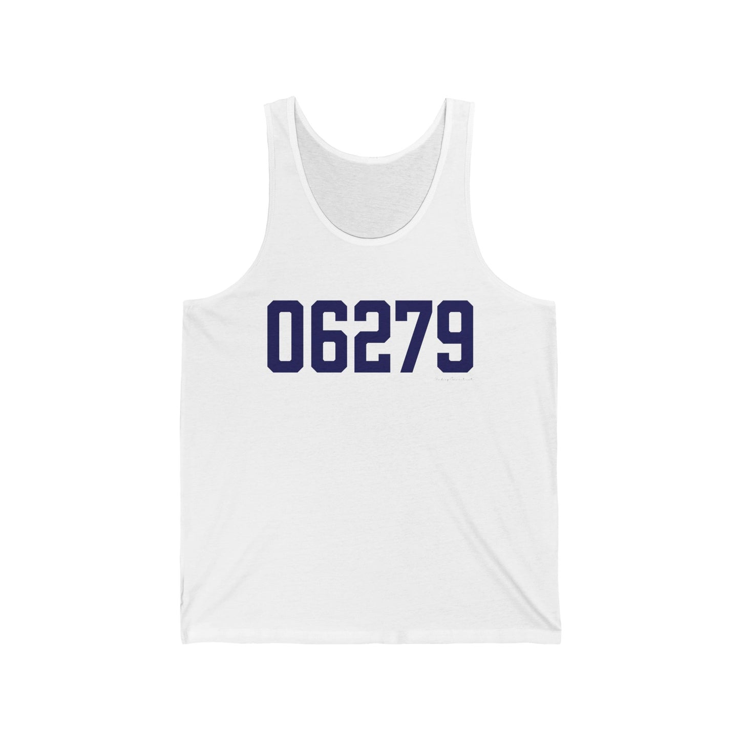 06279 Willington Connecticut Zip Code Unisex Jersey Tank Top