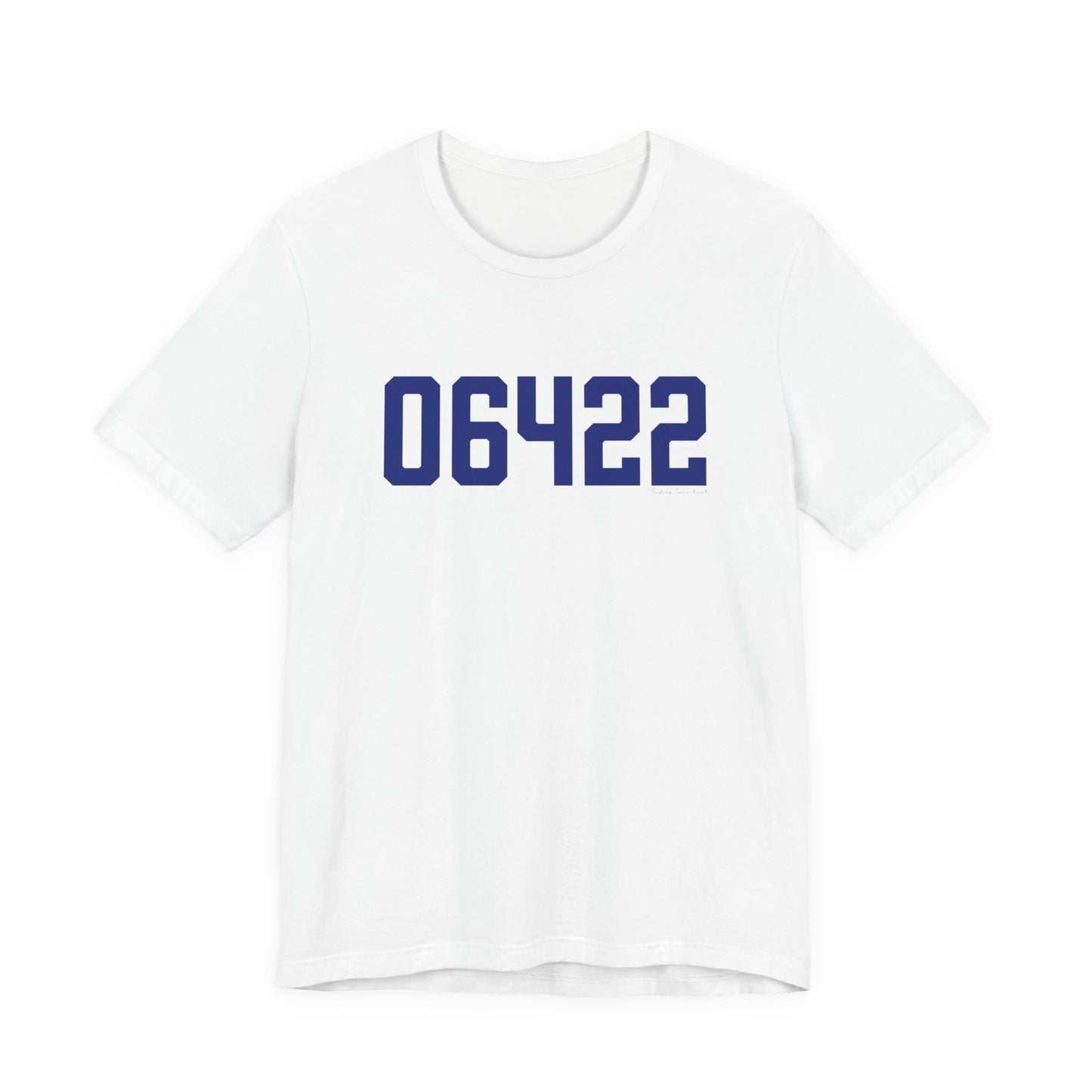 06422 Durham Connecticut Zip Code Unisex Jersey Short Sleeve T-Shirt