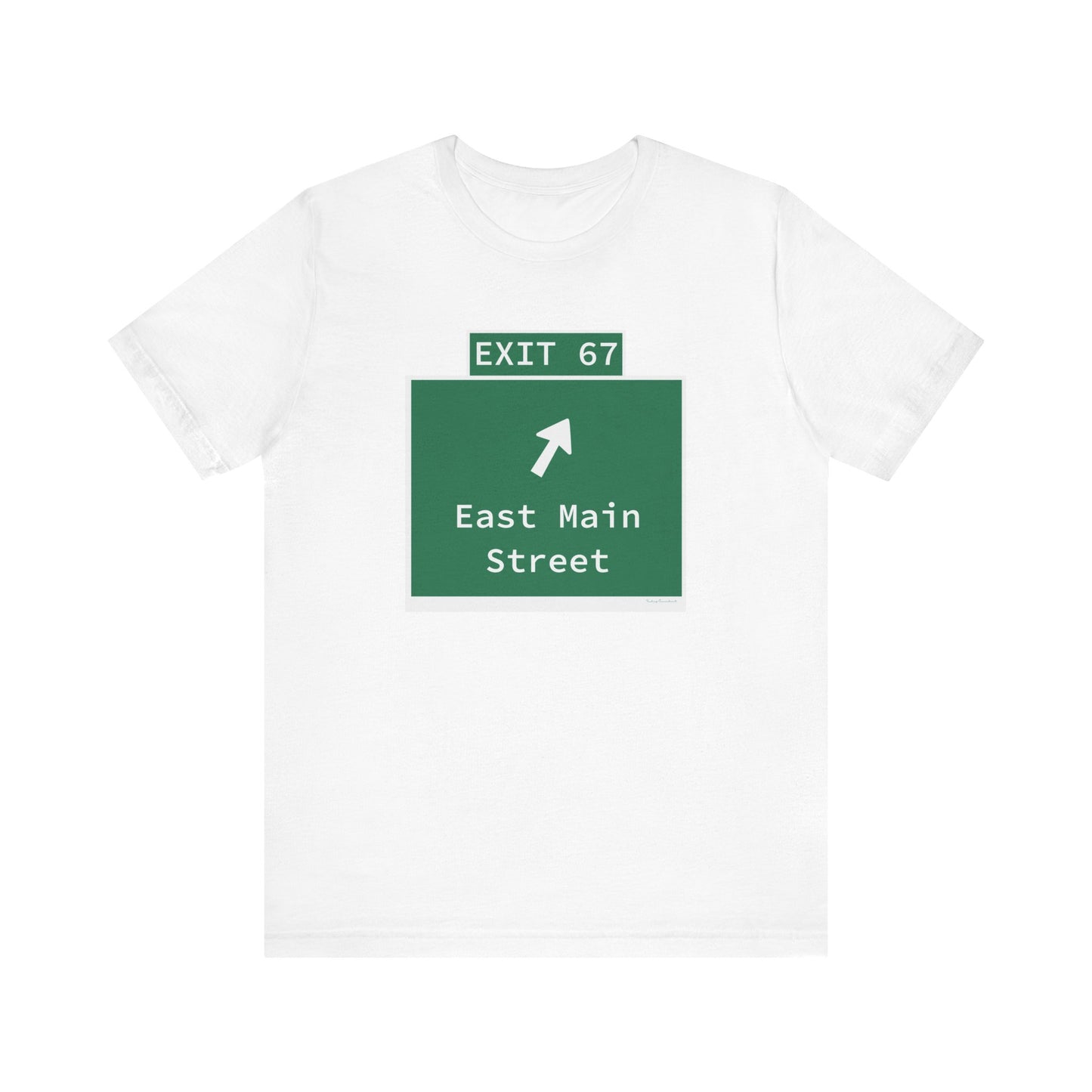 Vintage WCP Exit 67 Sign Unisex Jersey Short Sleeve T-Shirt