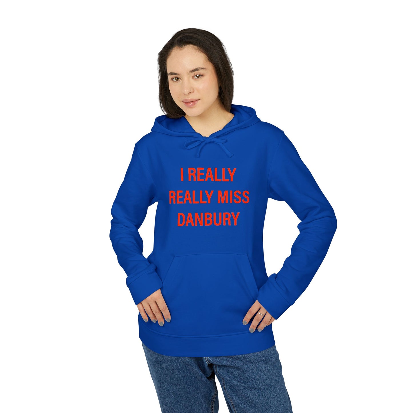 I Really Really Miss Danbury adidas Unisex Fleece Hoodie