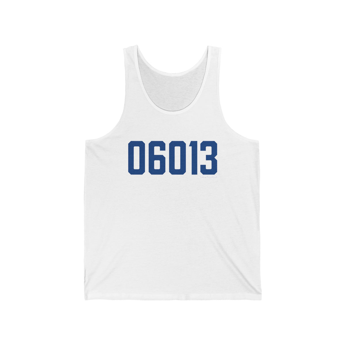 06013 Burlington Connecticut Zip Code Unisex Jersey Tank Top