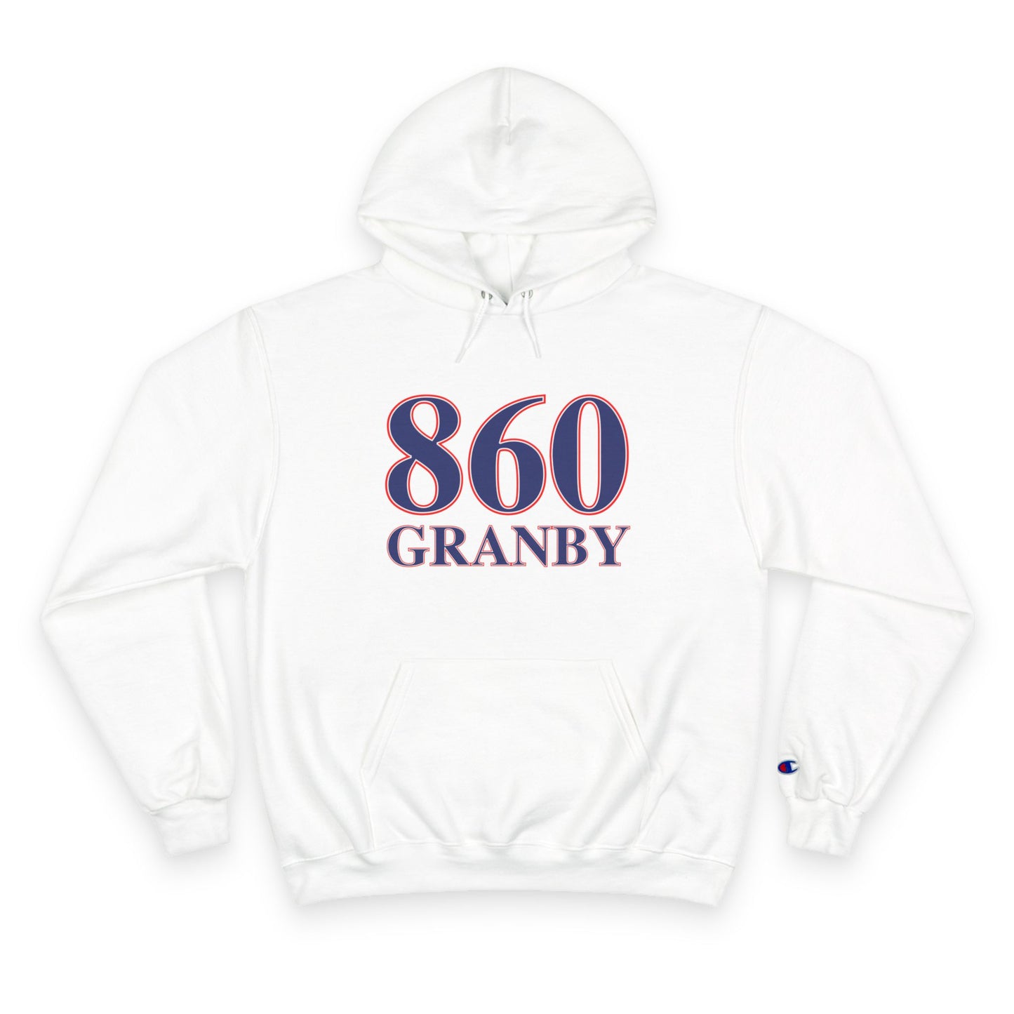 860 Granby Red White & Blue Champion Hoodie