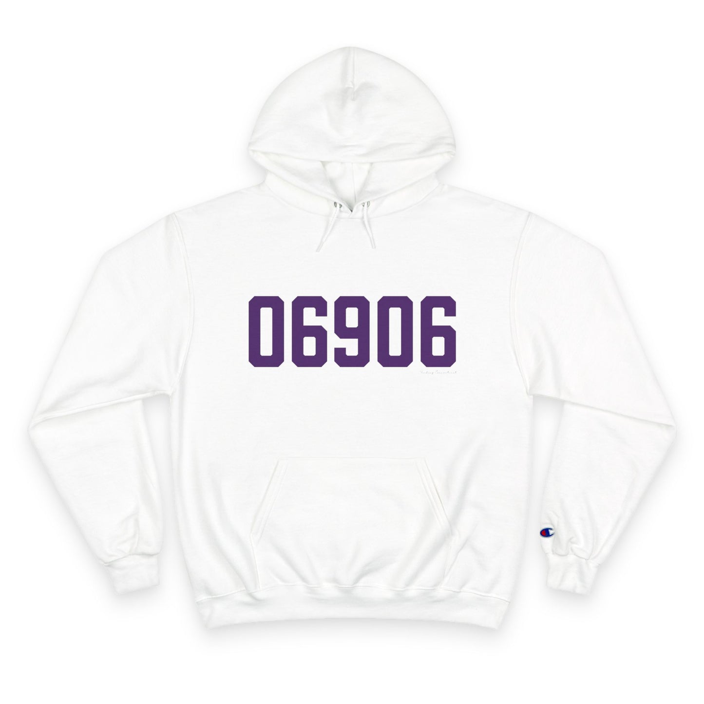 06906 Stamford Connecticut Zip Code Champion Hoodie Sweatshirt
