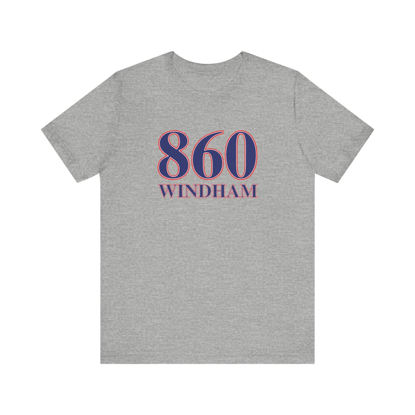 860 Windham Red White & Blue Unisex Jersey Short Sleeve T-Shirt