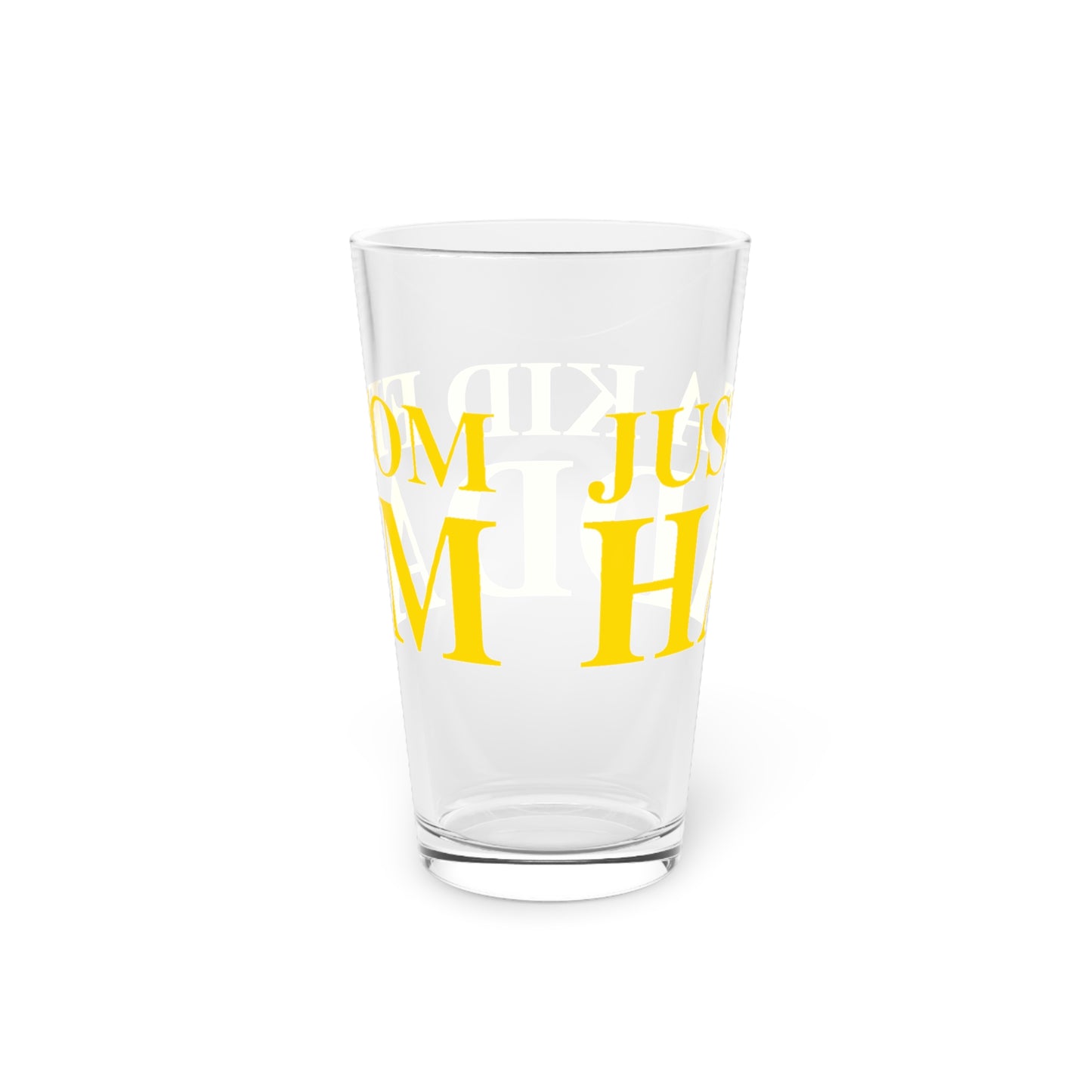 Just a kid from Haddam Pint Glass, 16oz