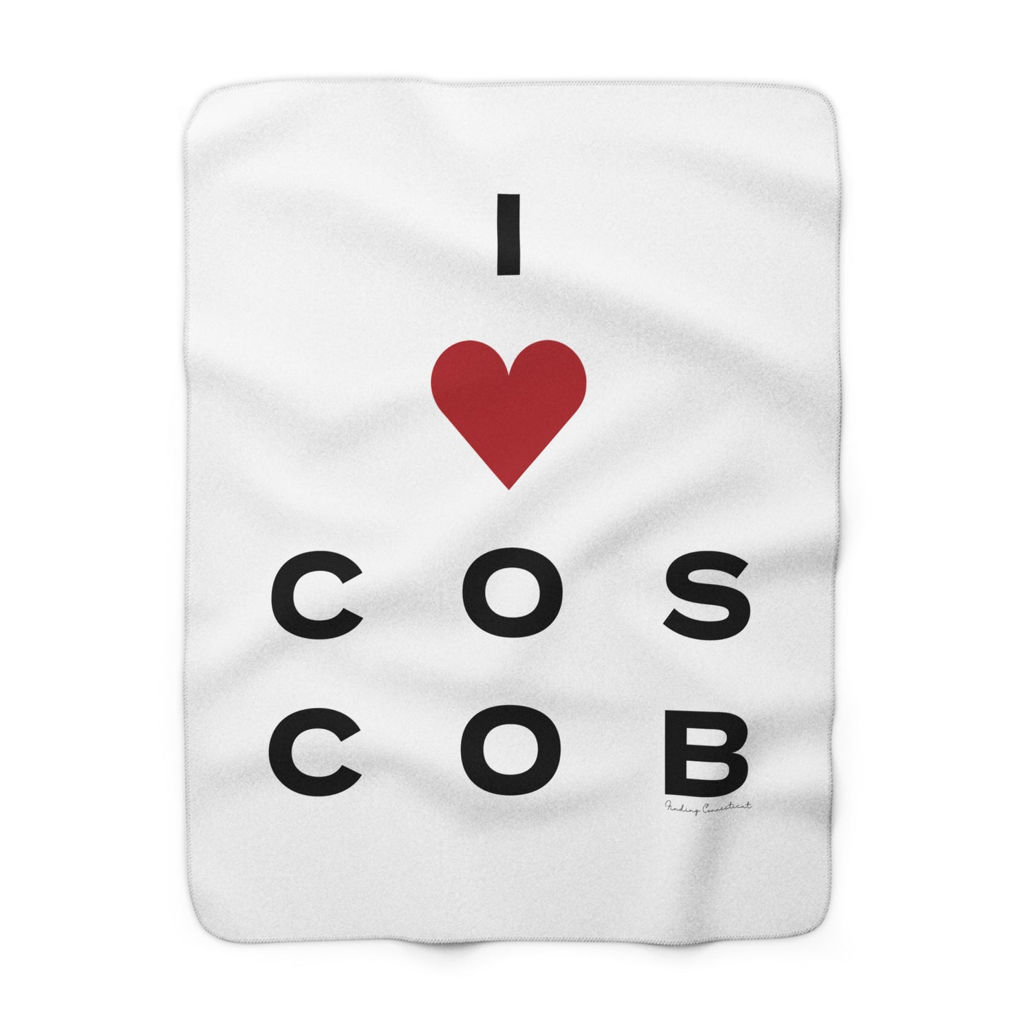 Cos Cob Vision Sherpa Fleece Blanket