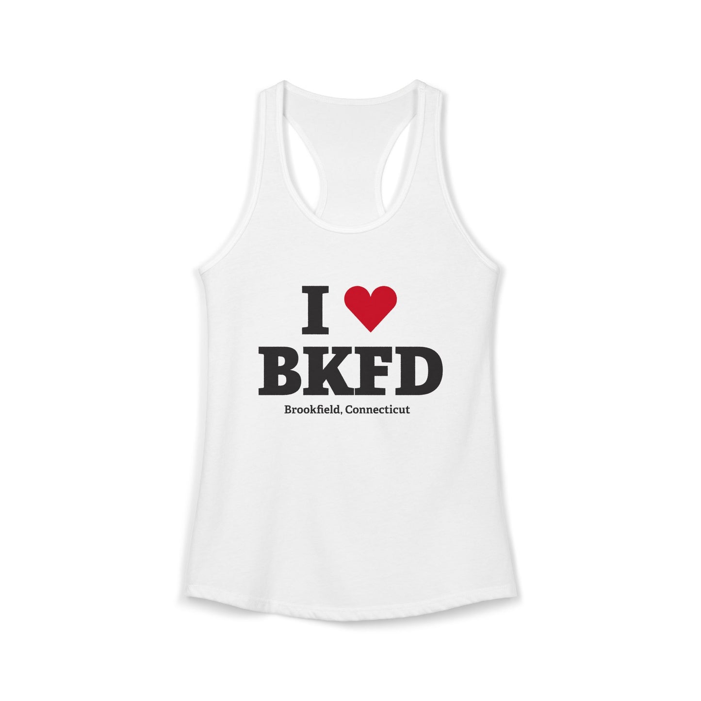 I Heart BKFD Women's Ideal Racerback Tank Top