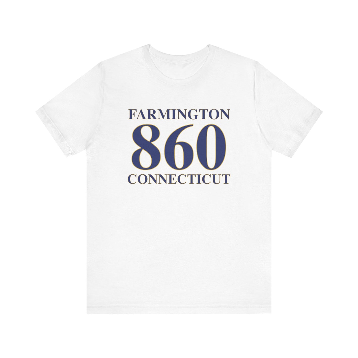 Farmington 860 Connecticut Unisex Jersey Short Sleeve T-Shirt