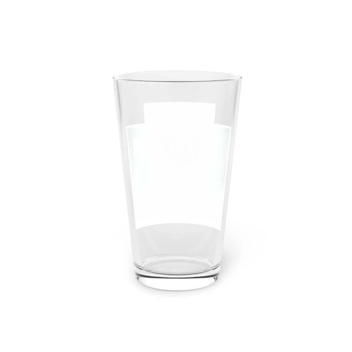Vintage WCP Exit 68W Pint Glass, 16oz