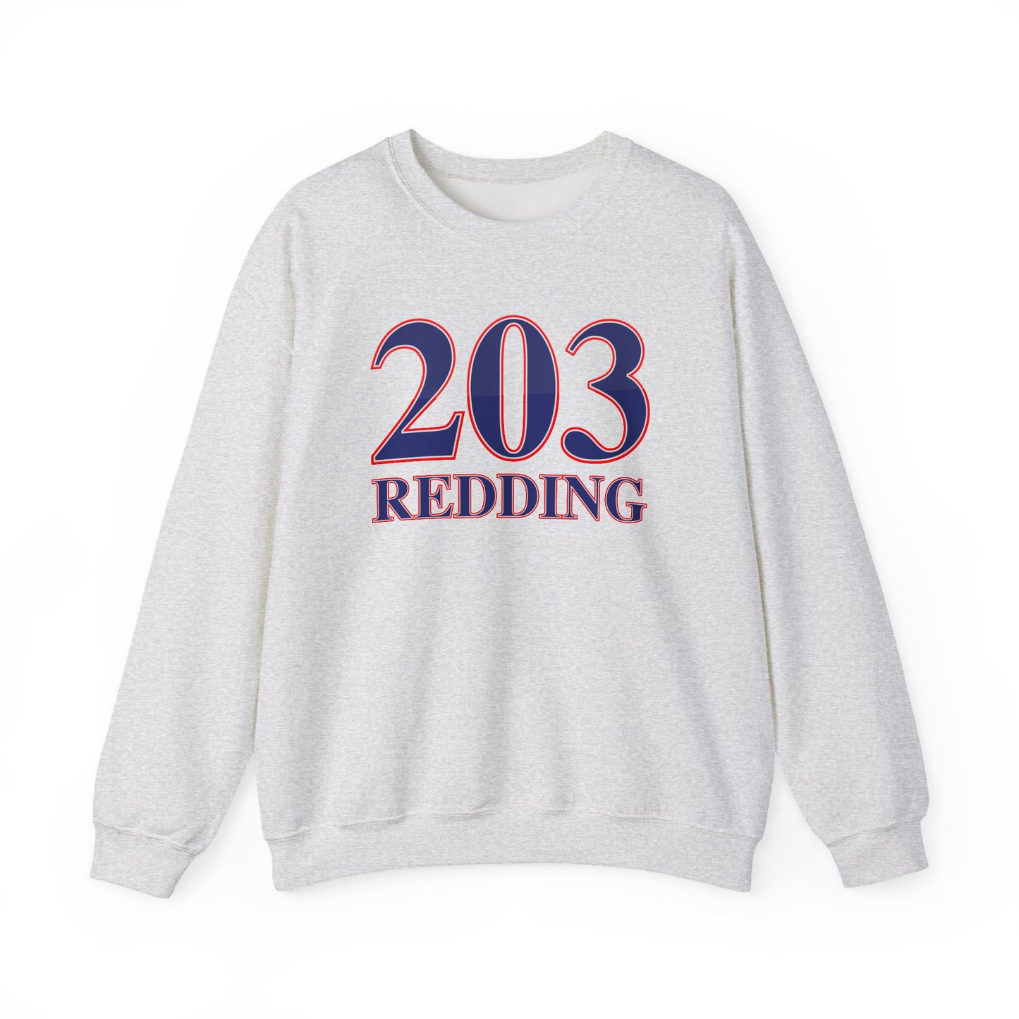 203 Redding Red White & Blue Unisex Heavy Blend™ Crewneck Sweatshirt