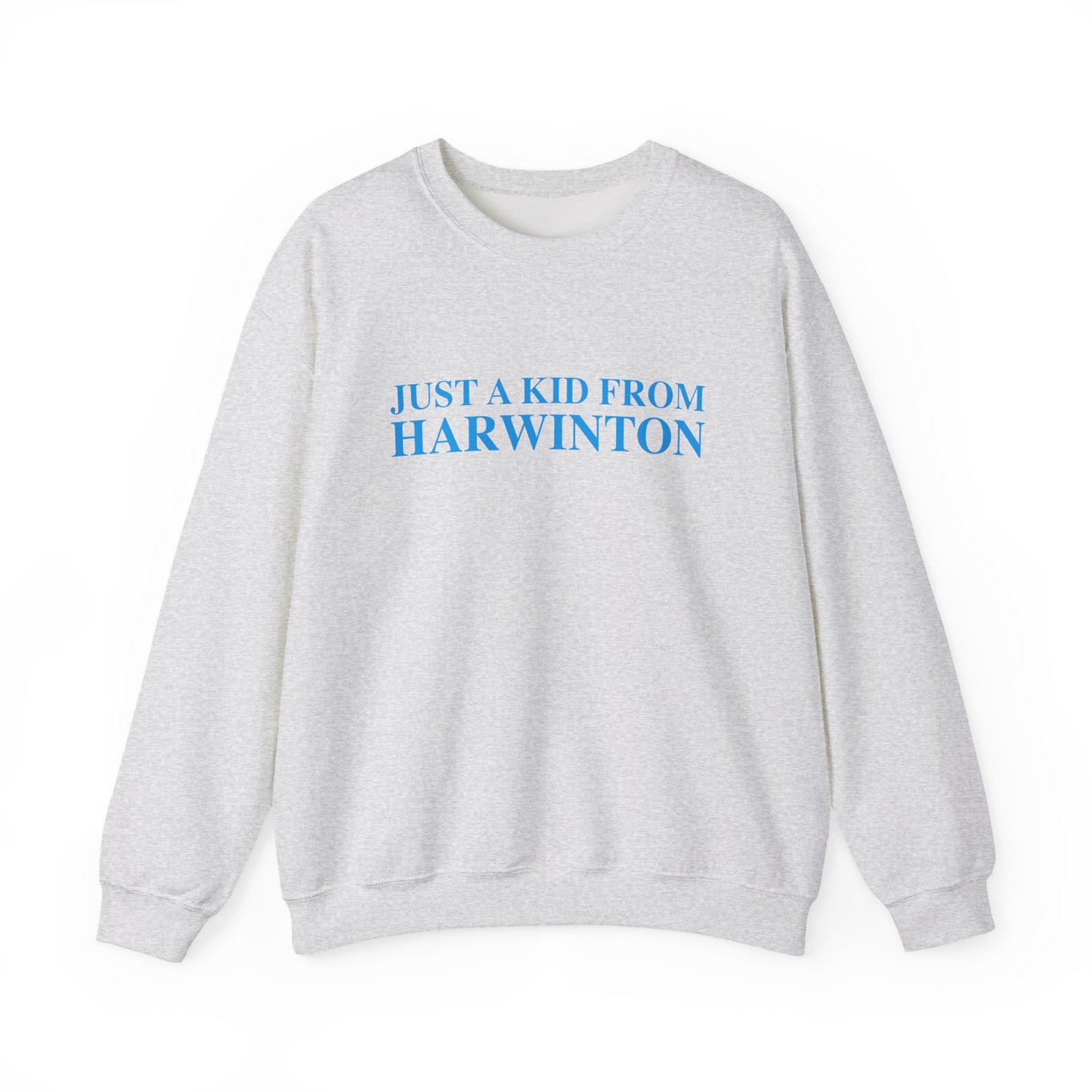Just a kid from Harwinton Unisex Heavy Blend™ Crewneck Sweatshirt