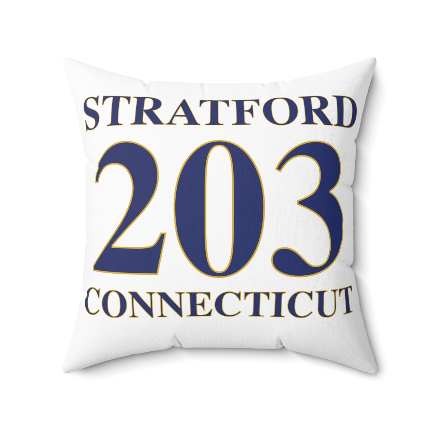 Stratford 203 Connecticut Spun Polyester Square Pillow