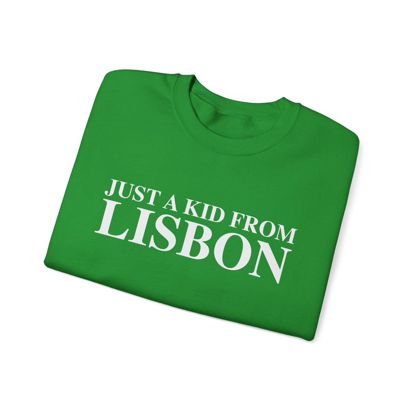 Just a kid from Lisbon Unisex Heavy Blend™ Crewneck Sweatshirt