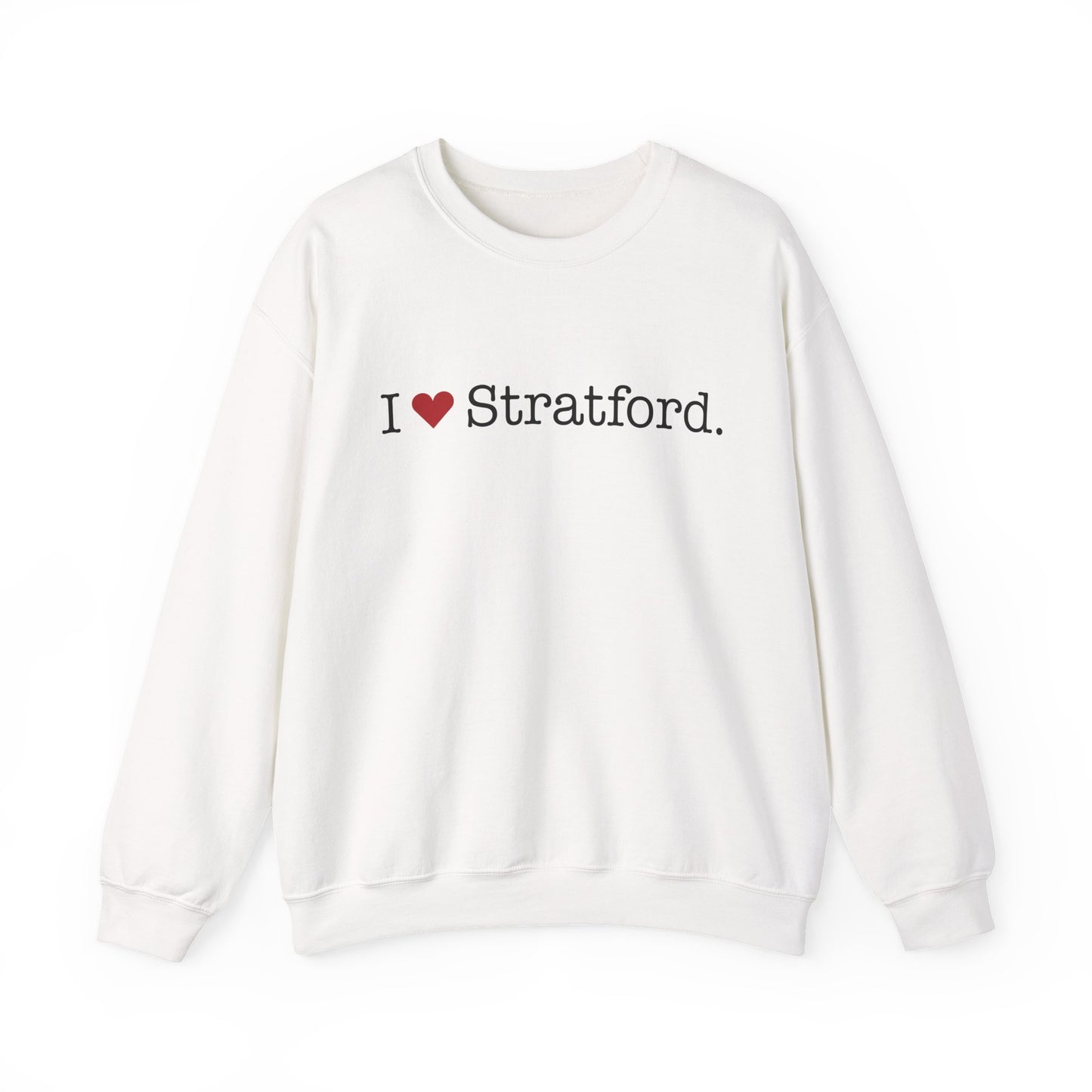 I Heart Stratford. Unisex Heavy Blend™ Crewneck Sweatshirt