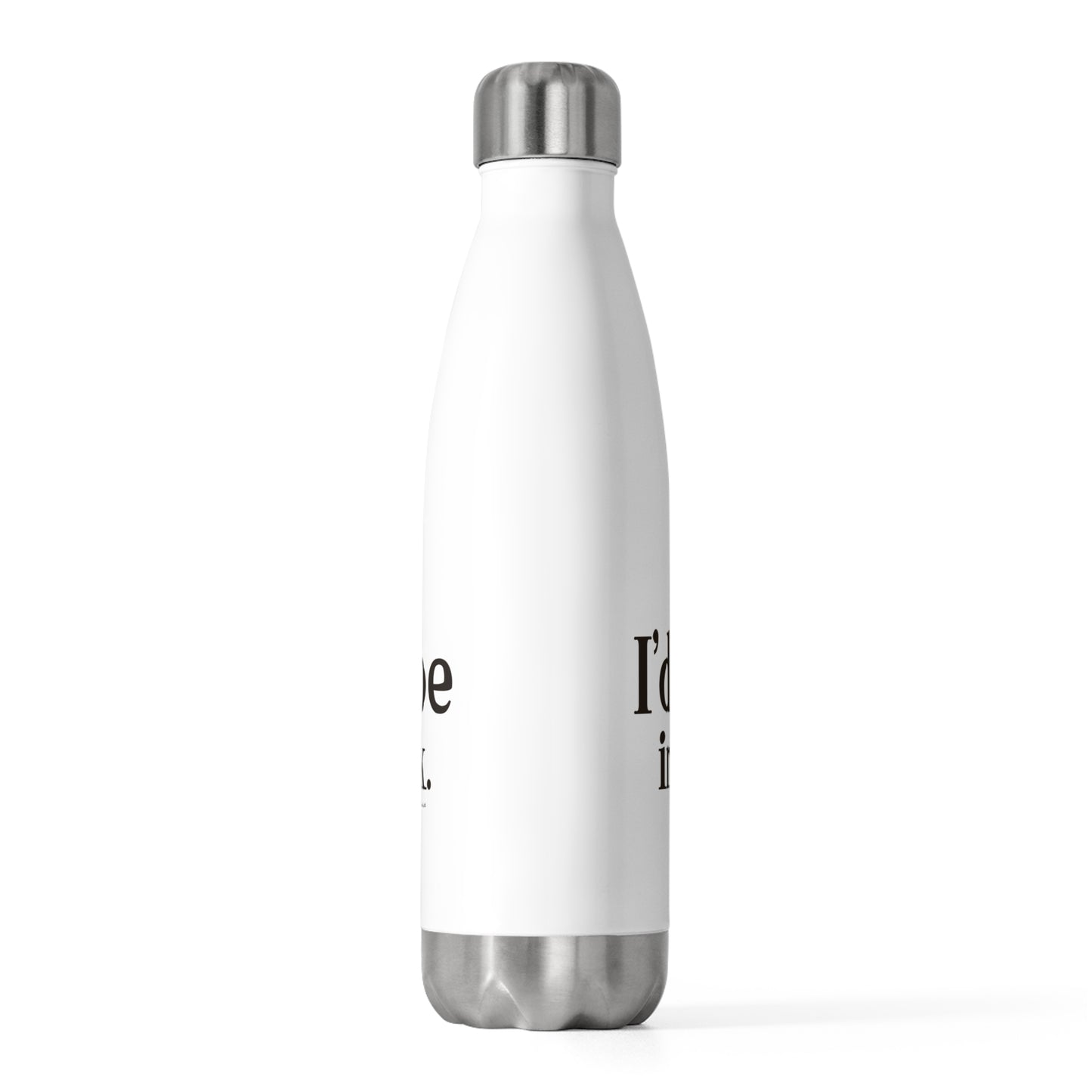 I’d rather be in Black Rock 20oz Insulated Bottle