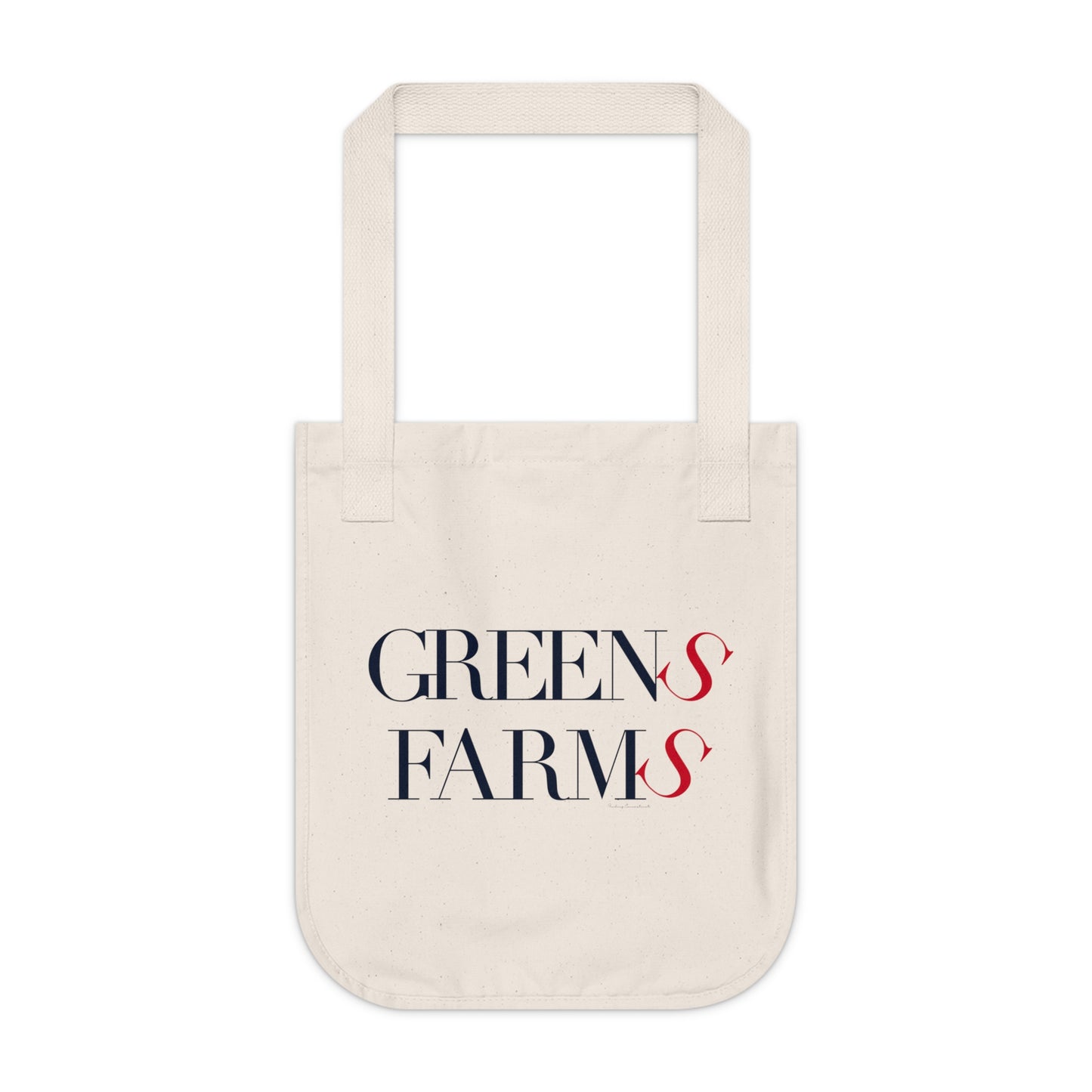 41 Tilt Greens Farms Organic Canvas Tote Bag