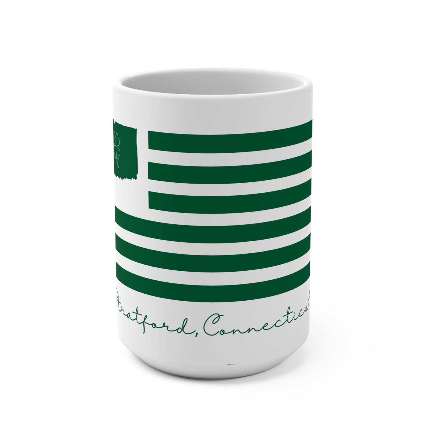 Stratford Connecticut St Patrick’s Day Flag Mug 15oz
