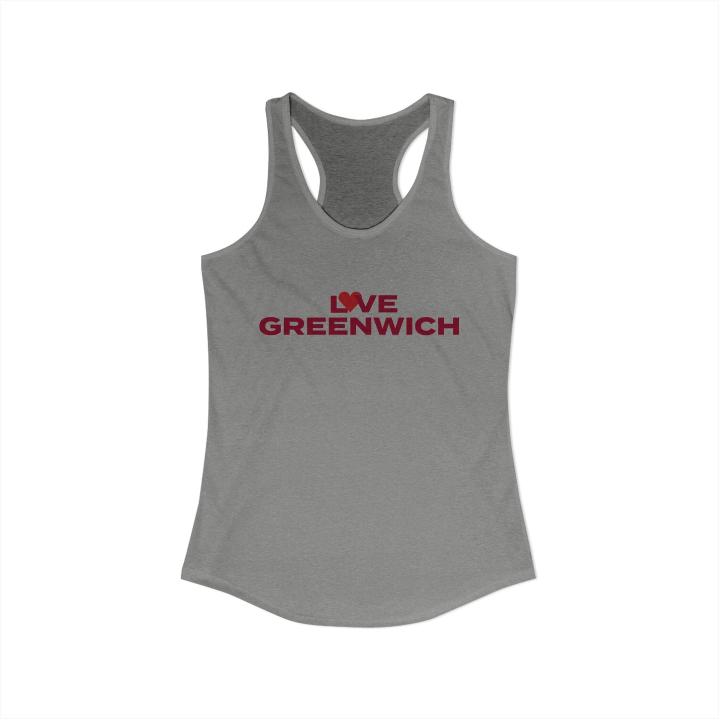 Love Greenwich Women's Ideal Racerback Tank Top